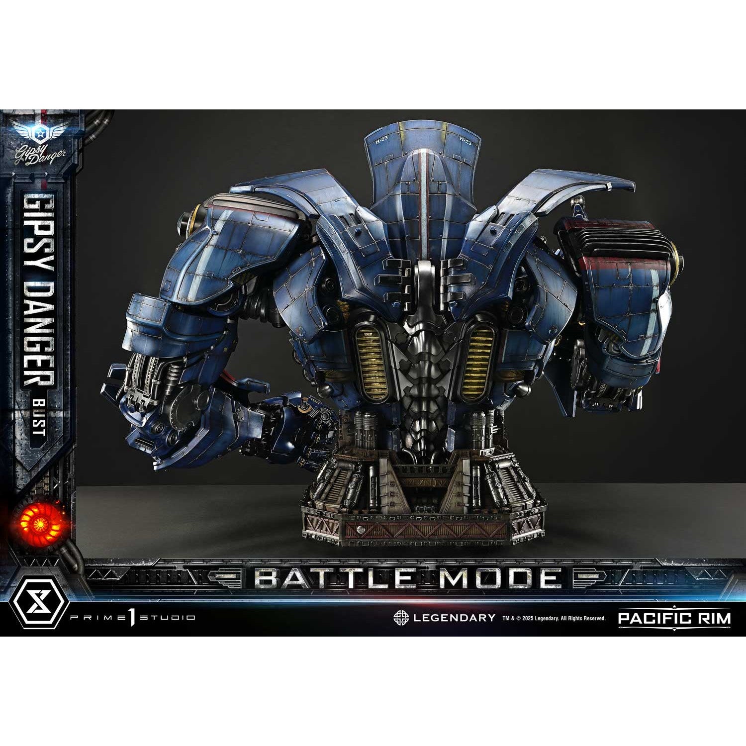 【予約安心出荷】[FIG] ライフサイズバスト ジプシー・デンジャー バトルモード パシフィック・リム 完成品 フィギュア(LSPACRIM-02) プライム1スタジオ(2026年10月)