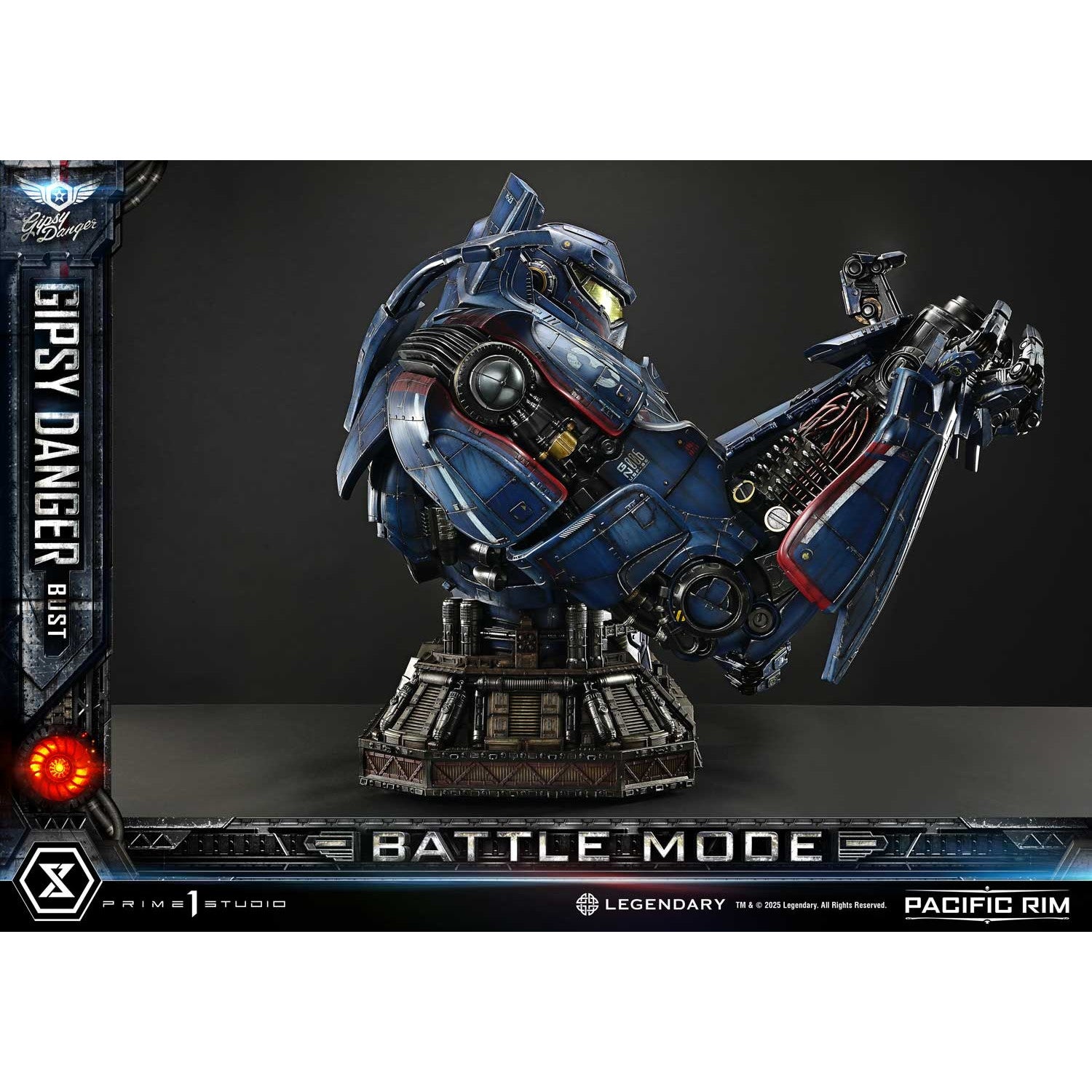 【予約安心出荷】[FIG] ライフサイズバスト ジプシー・デンジャー バトルモード パシフィック・リム 完成品 フィギュア(LSPACRIM-02) プライム1スタジオ(2026年10月)