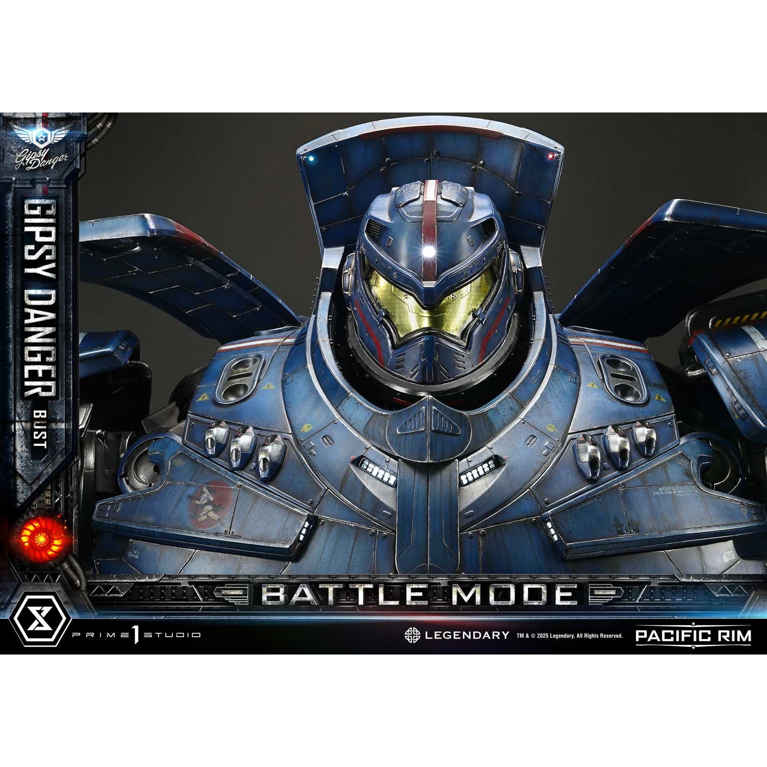 【予約安心出荷】[FIG] ライフサイズバスト ジプシー・デンジャー バトルモード パシフィック・リム 完成品 フィギュア(LSPACRIM-02) プライム1スタジオ(2026年10月)
