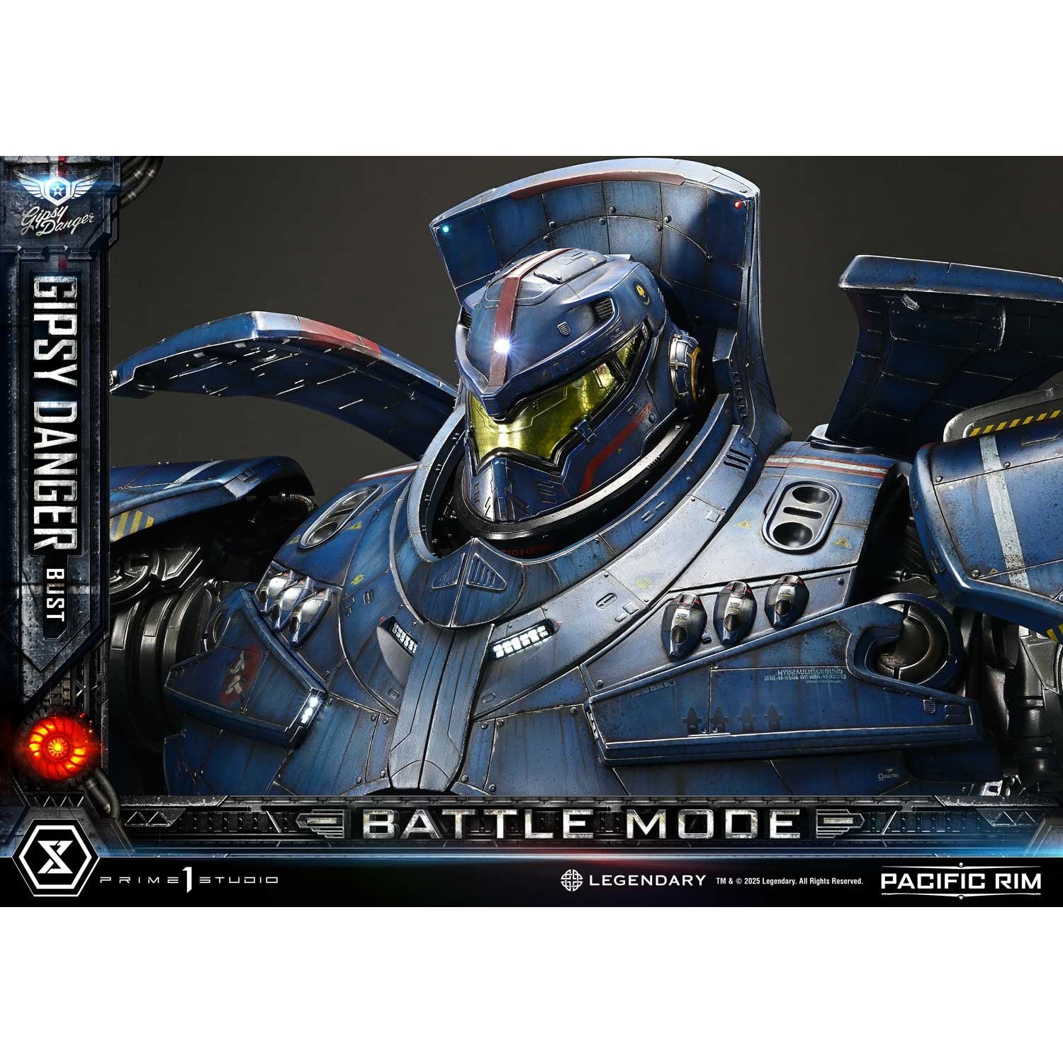 【予約安心出荷】[FIG] ライフサイズバスト ジプシー・デンジャー バトルモード パシフィック・リム 完成品 フィギュア(LSPACRIM-02) プライム1スタジオ(2026年10月)