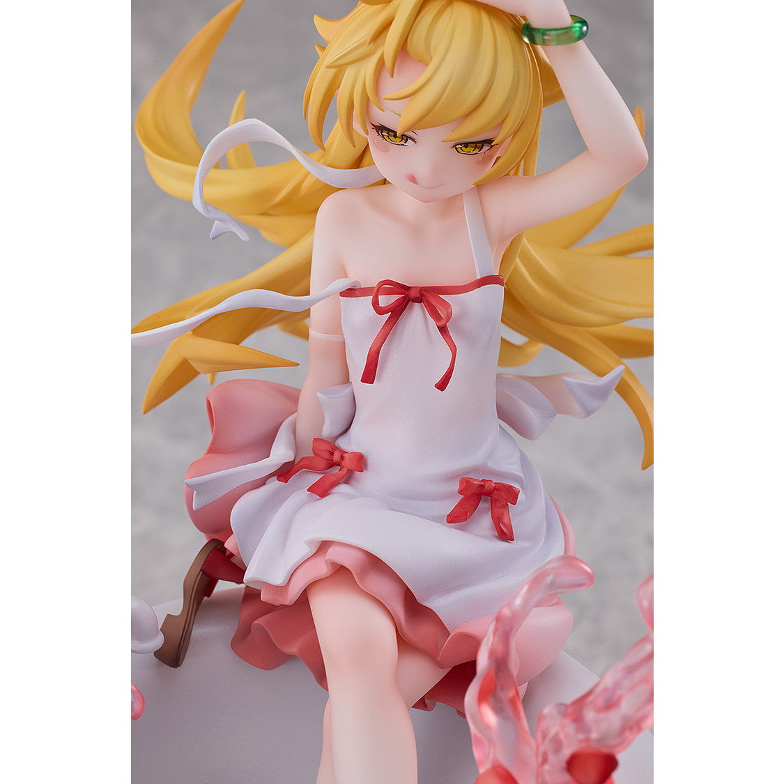 B賞-1 おすわりぬいぐるみ 忍野忍 約19cm×12cm 特典付】忍野忍 ぬいぐるみ セット (フィギュア) - ホビーサーチ