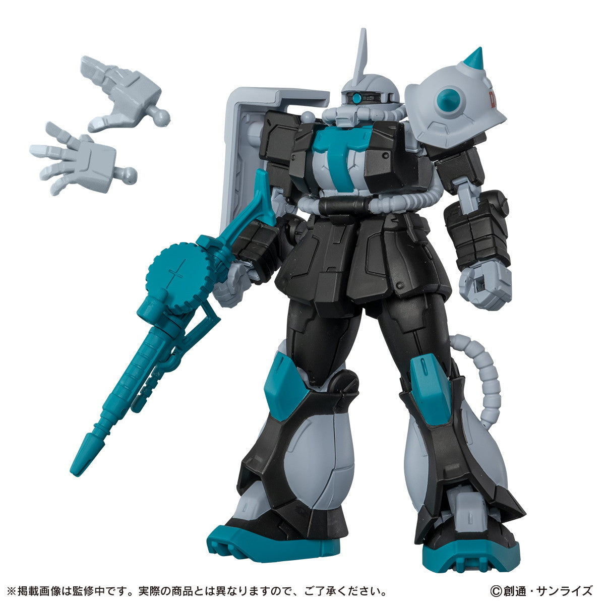 【新品即納】[FIG] (BOX) 機動戦士ガンダム CAPSULE ACTION～初音ミク color Ver.～ 可動フィギュア(4個) バンダイ(20250930)
