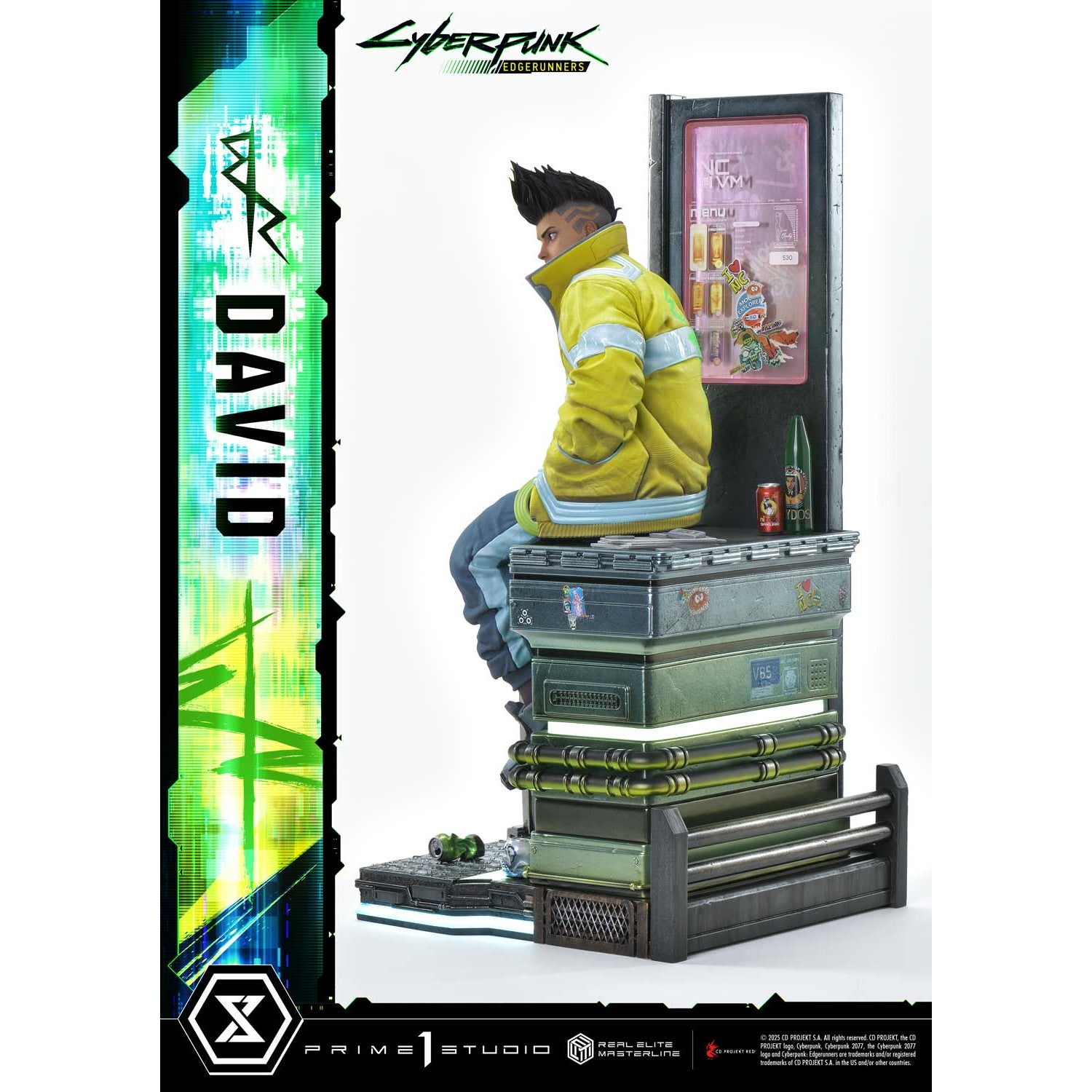 【予約安心出荷】[FIG] リアルエリートマスターライン デイビッド サイバーパンク:エッジランナーズ 1/4 完成品 フィギュア(REMCP-02) プライム1スタジオ(2026年11月)