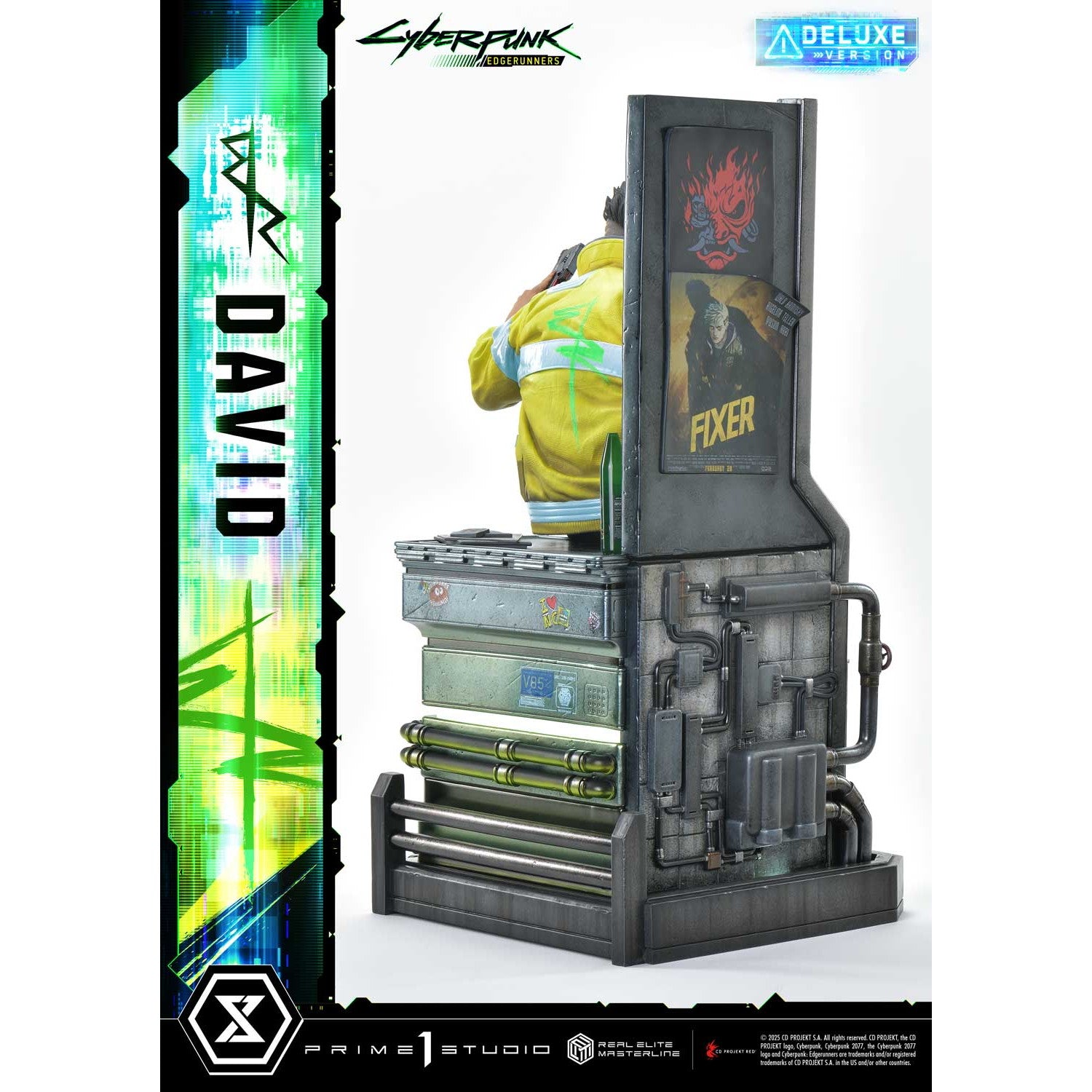 【予約安心出荷】[FIG] リアルエリートマスターライン デイビッド DX版 サイバーパンク:エッジランナーズ 1/4 完成品 フィギュア(REMCP-02DX) プライム1スタジオ(2026年11月)