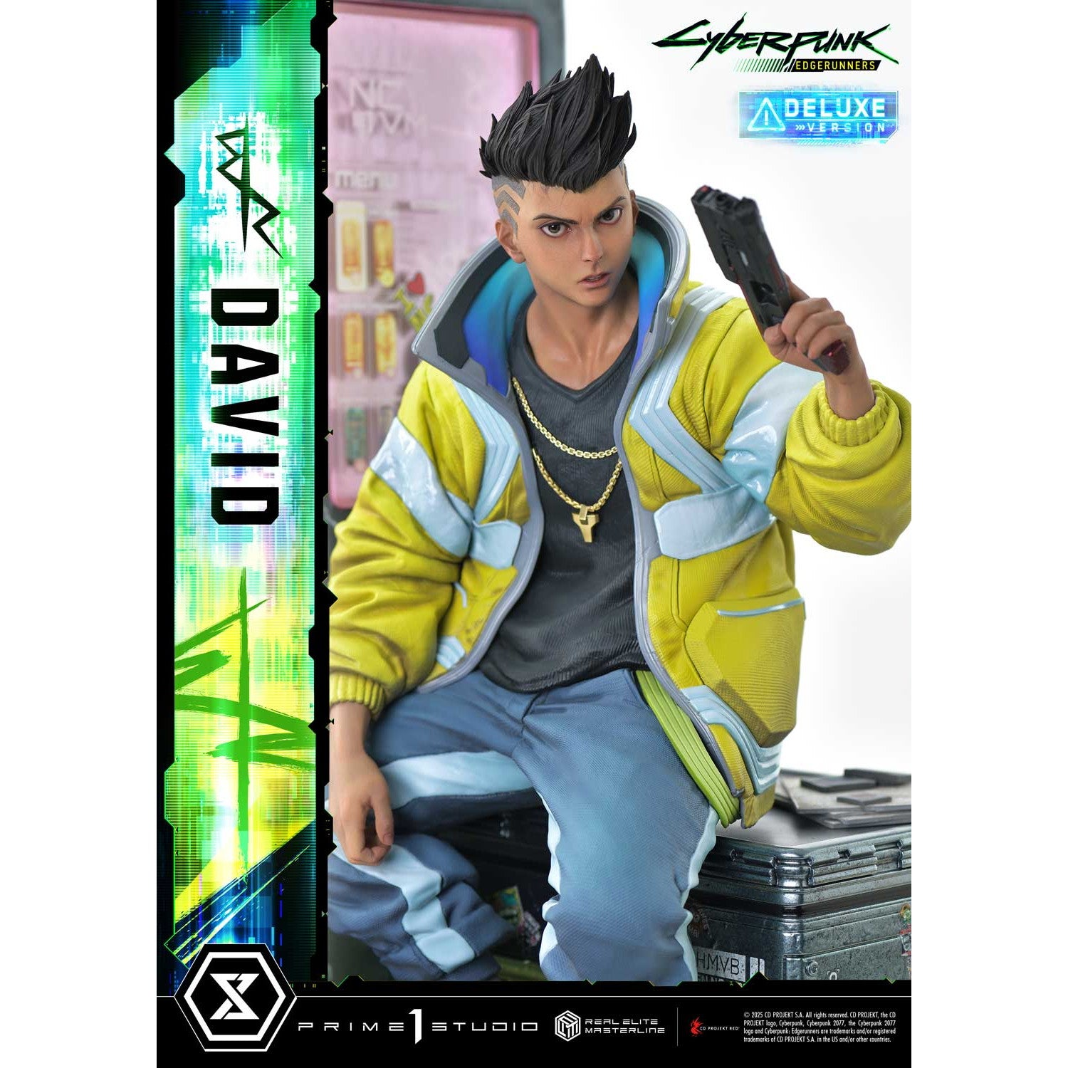 【予約安心出荷】[FIG] リアルエリートマスターライン デイビッド DX版 サイバーパンク:エッジランナーズ 1/4 完成品 フィギュア(REMCP-02DX) プライム1スタジオ(2026年11月)
