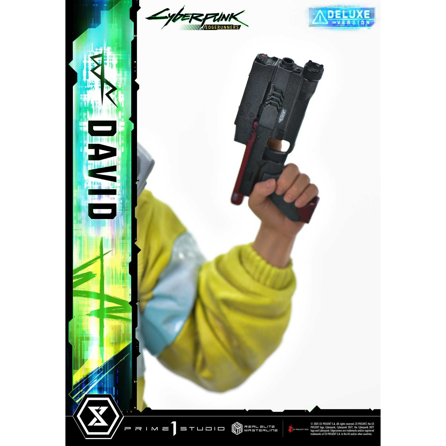 【予約安心出荷】[FIG] リアルエリートマスターライン デイビッド DX版 サイバーパンク:エッジランナーズ 1/4 完成品 フィギュア(REMCP-02DX) プライム1スタジオ(2026年11月)