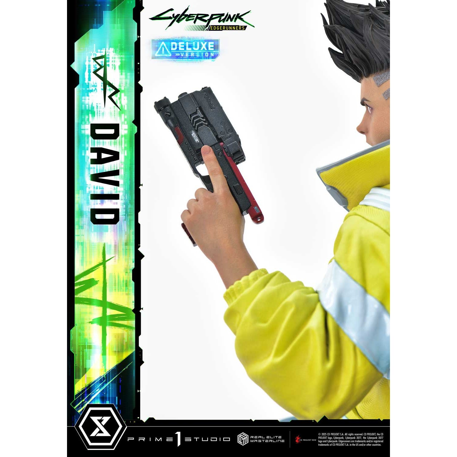 【予約安心出荷】[FIG] リアルエリートマスターライン デイビッド DX版 サイバーパンク:エッジランナーズ 1/4 完成品 フィギュア(REMCP-02DX) プライム1スタジオ(2026年11月)