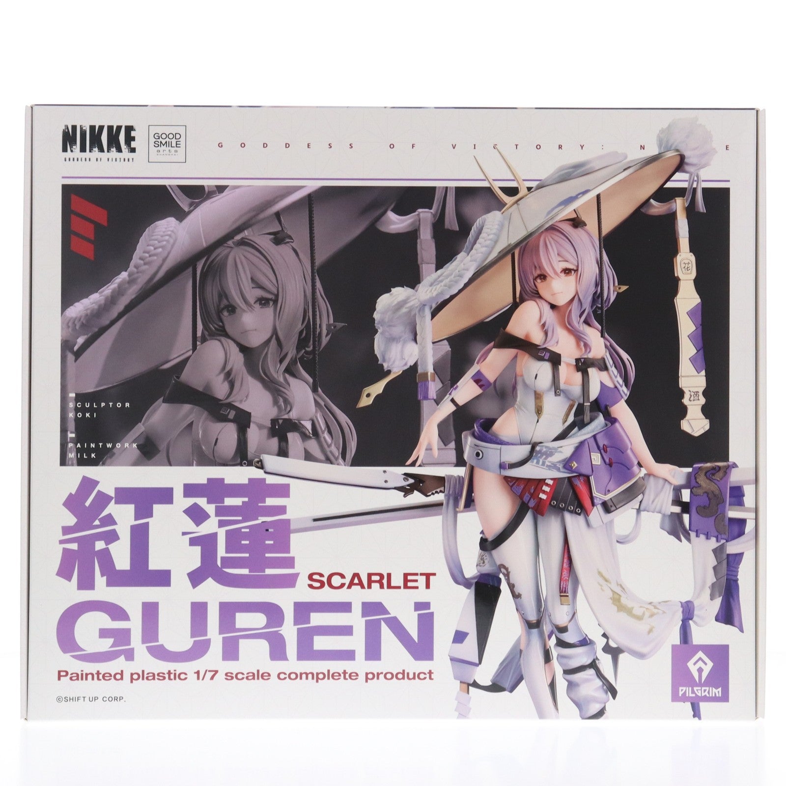 【新品即納】[FIG] (再販) 紅蓮(ぐれん) 勝利の女神:NIKKE(ニケ) 1/7 完成品 フィギュア グッドスマイルアーツ上海(20260109)
