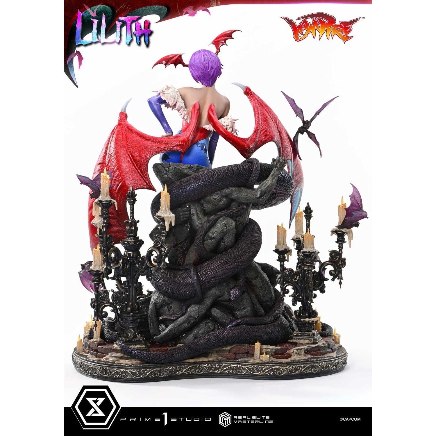 【予約安心出荷】[FIG] リアルエリートマスターライン リリス ヴァンパイア 1/4 完成品 フィギュア(REMDKS-02) プライム1スタジオ(2026年11月)