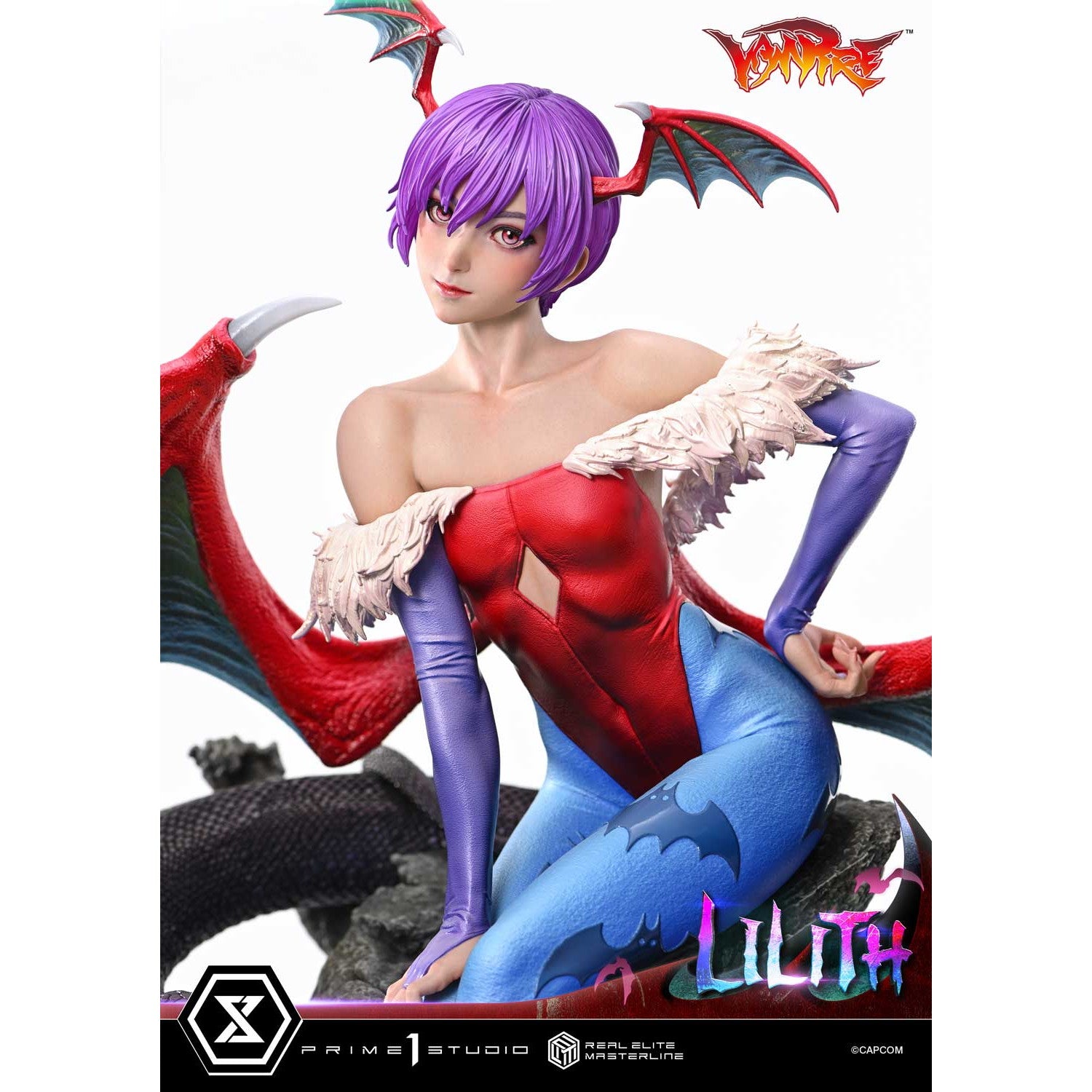 【予約安心出荷】[FIG] リアルエリートマスターライン リリス ヴァンパイア 1/4 完成品 フィギュア(REMDKS-02) プライム1スタジオ(2026年11月)