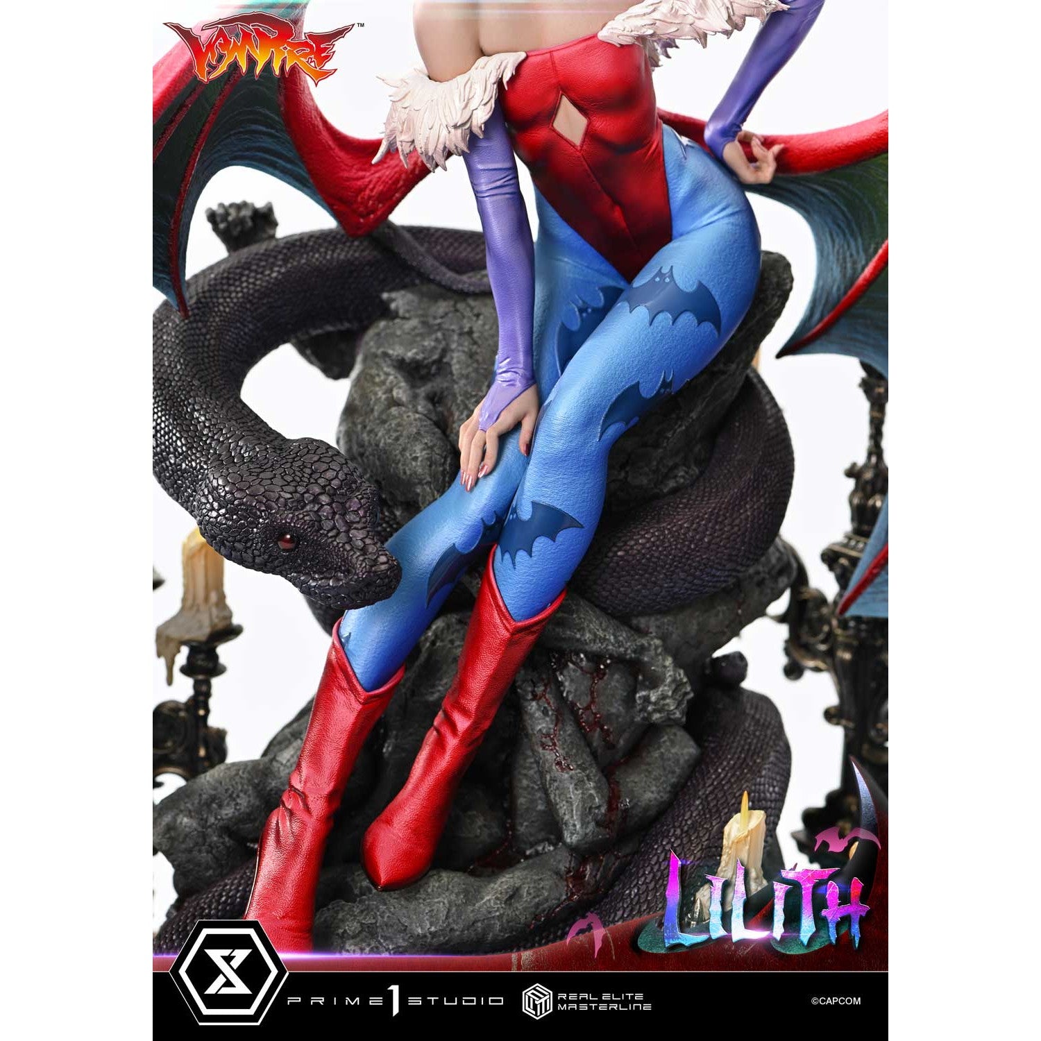 【予約安心出荷】[FIG] リアルエリートマスターライン リリス ヴァンパイア 1/4 完成品 フィギュア(REMDKS-02) プライム1スタジオ(2026年11月)