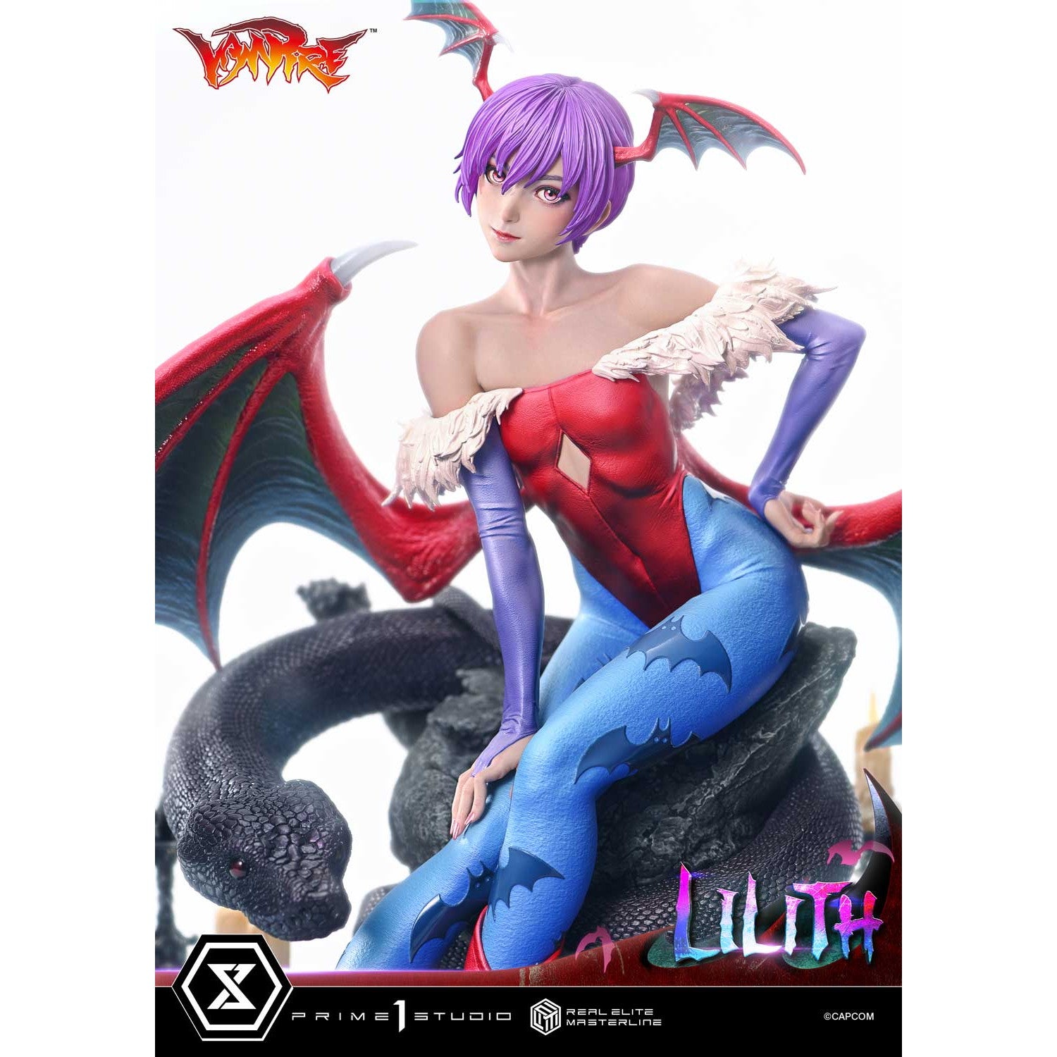 【予約安心出荷】[FIG] リアルエリートマスターライン リリス ヴァンパイア 1/4 完成品 フィギュア(REMDKS-02) プライム1スタジオ(2026年11月)