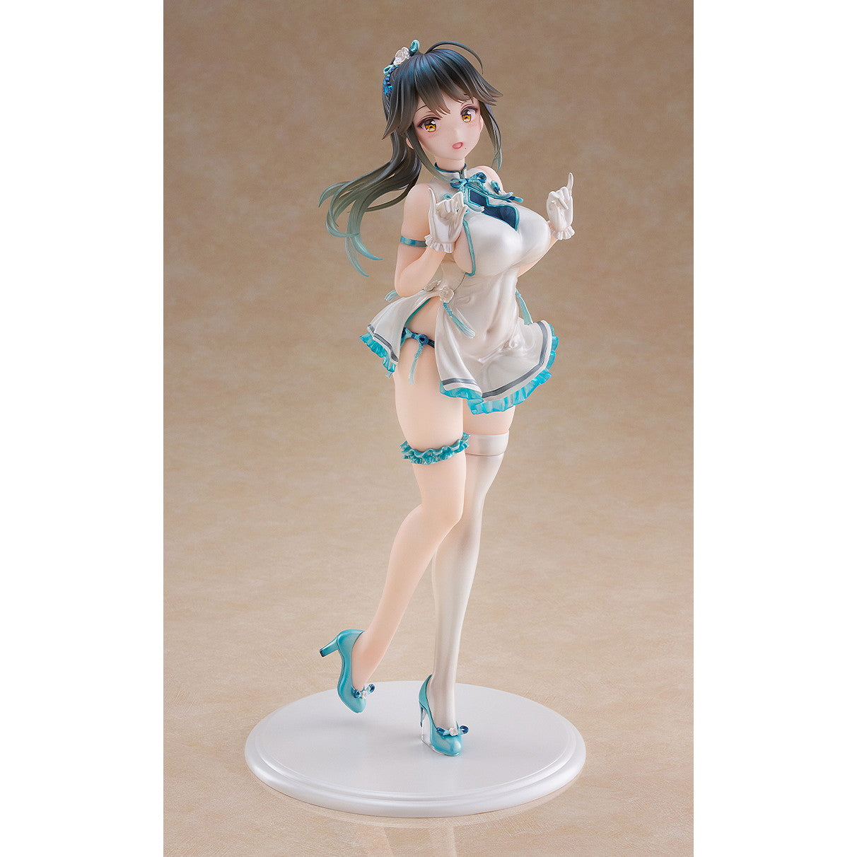 【新品即納】[FIG] ポニーテールの女の子:チーパオ Avian Romance Pink Label 1/6 完成品 フィギュア ウェーブ(WAVE)(20251129)