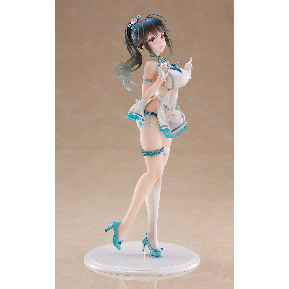 【新品即納】[FIG] ポニーテールの女の子:チーパオ Avian Romance Pink Label 1/6 完成品 フィギュア ウェーブ(WAVE)(20251129)