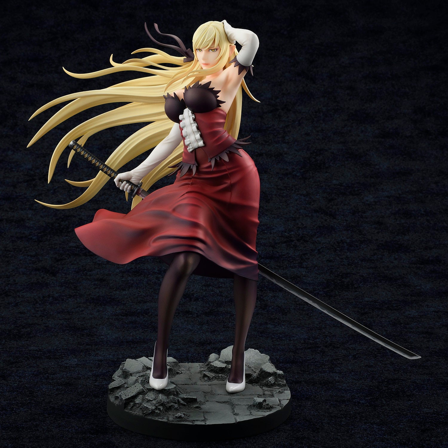 【新品即納】[FIG] キスショット・アセロラオリオン・ハートアンダーブレード 心渡Ver. 傷物語 1/7 完成品 フィギュア(BF208) ベルファイン(20260228)