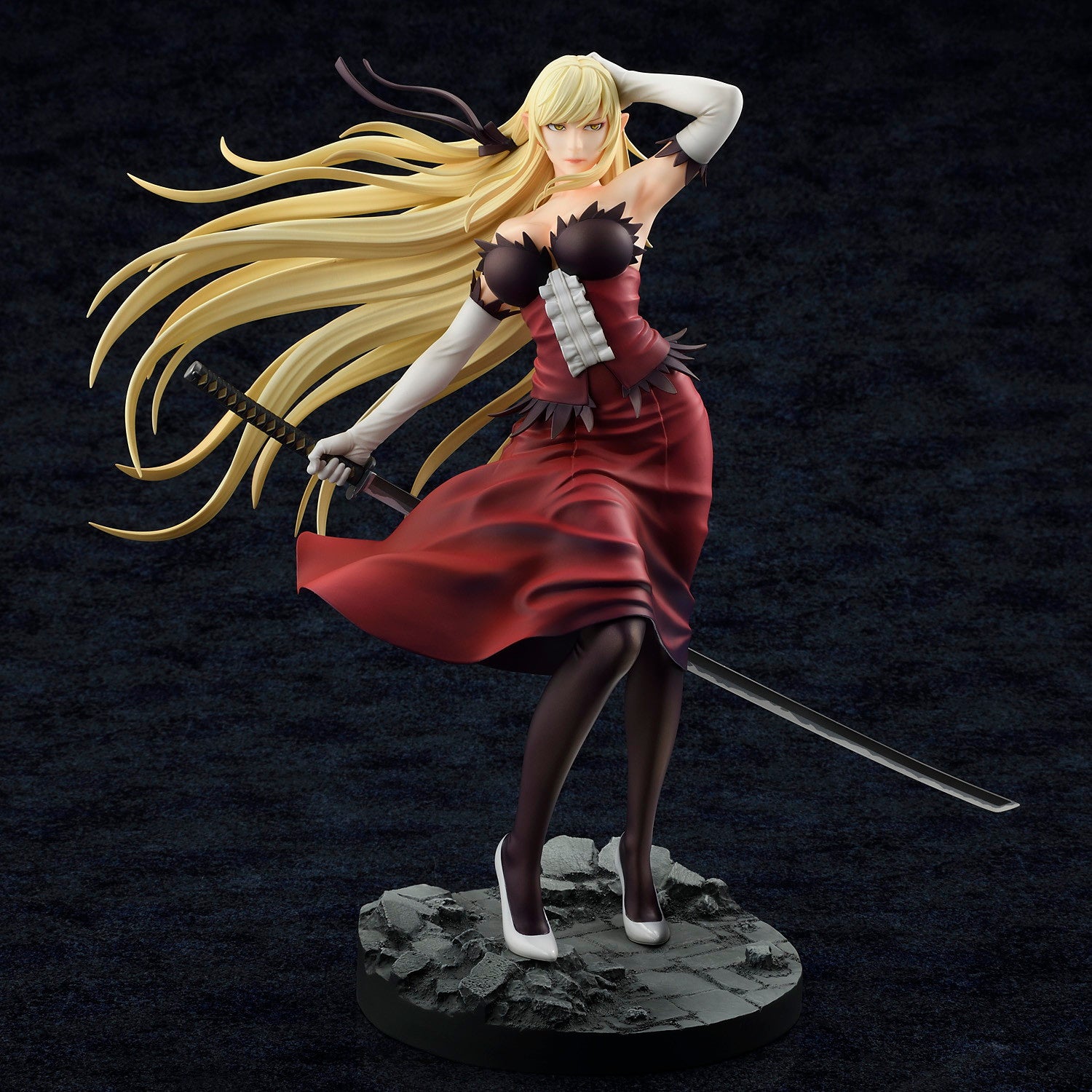 【新品即納】[FIG] キスショット・アセロラオリオン・ハートアンダーブレード 心渡Ver. 傷物語 1/7 完成品 フィギュア(BF208) ベルファイン(20260228)