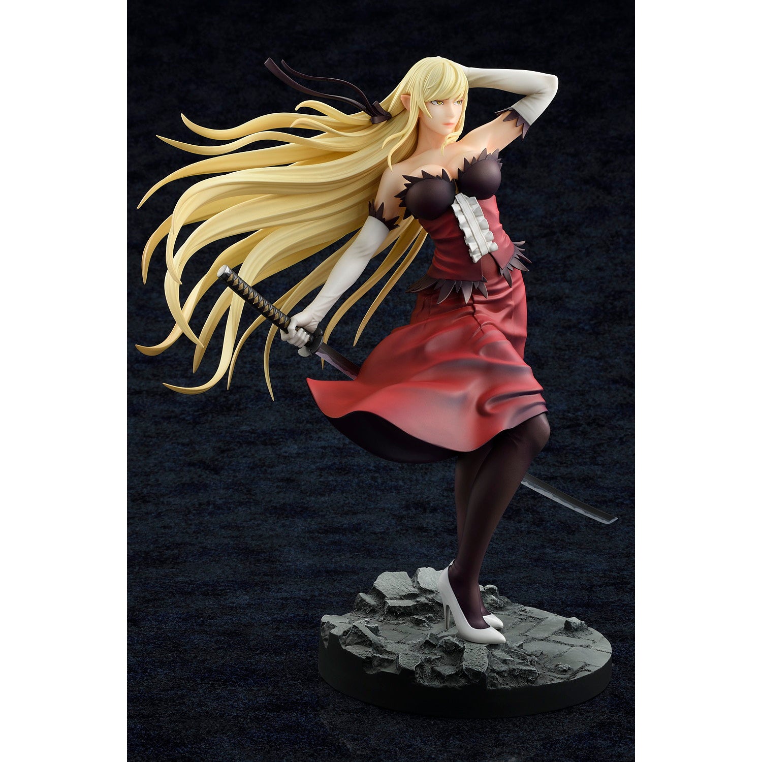 【新品即納】[FIG] キスショット・アセロラオリオン・ハートアンダーブレード 心渡Ver. 傷物語 1/7 完成品 フィギュア(BF208) ベルファイン(20260228)
