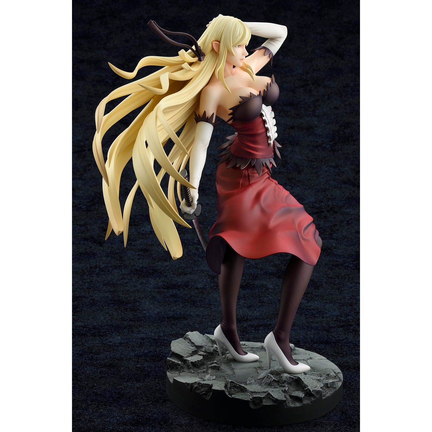 【新品即納】[FIG] キスショット・アセロラオリオン・ハートアンダーブレード 心渡Ver. 傷物語 1/7 完成品 フィギュア(BF208) ベルファイン(20260228)