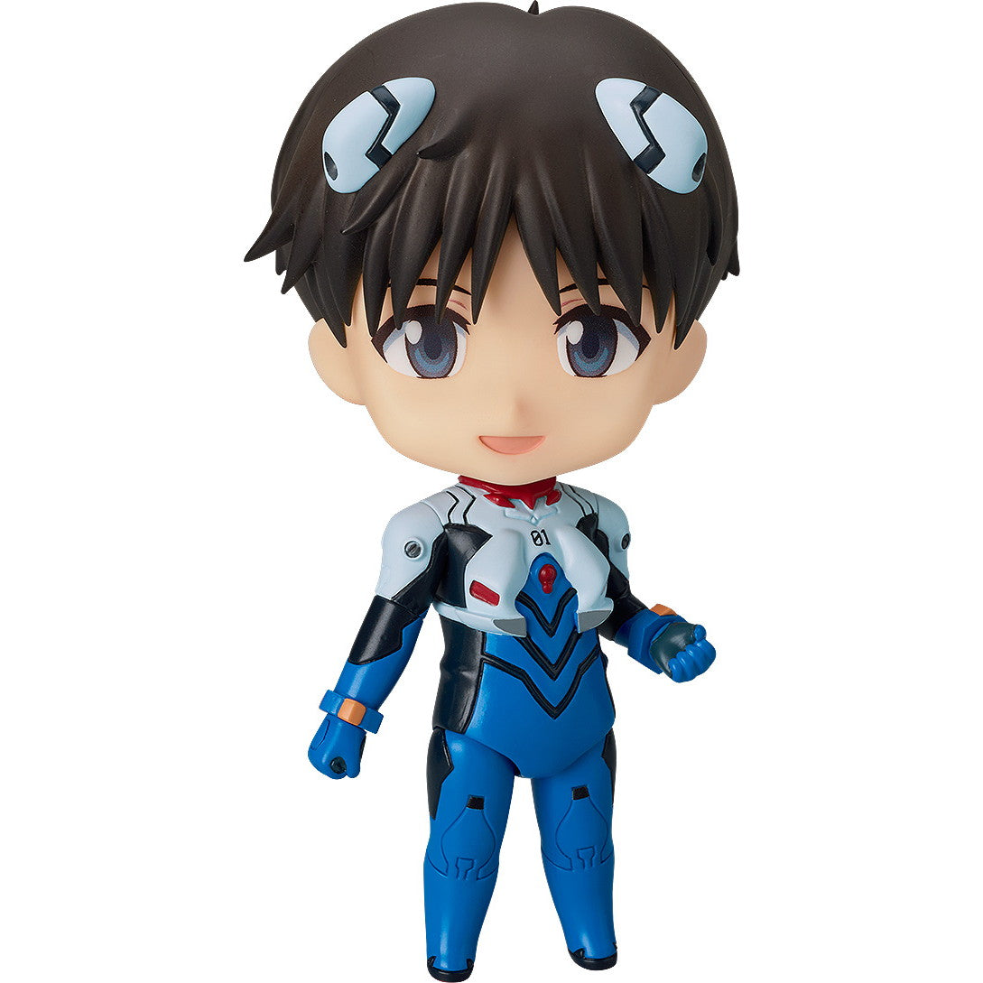 【新品即納】[FIG] ねんどろいど 2797 碇シンジ プラグスーツVer. ヱヴァンゲリヲン新劇場版:破 完成品 可動フィギュア グッドスマイルカンパニー(20251128)