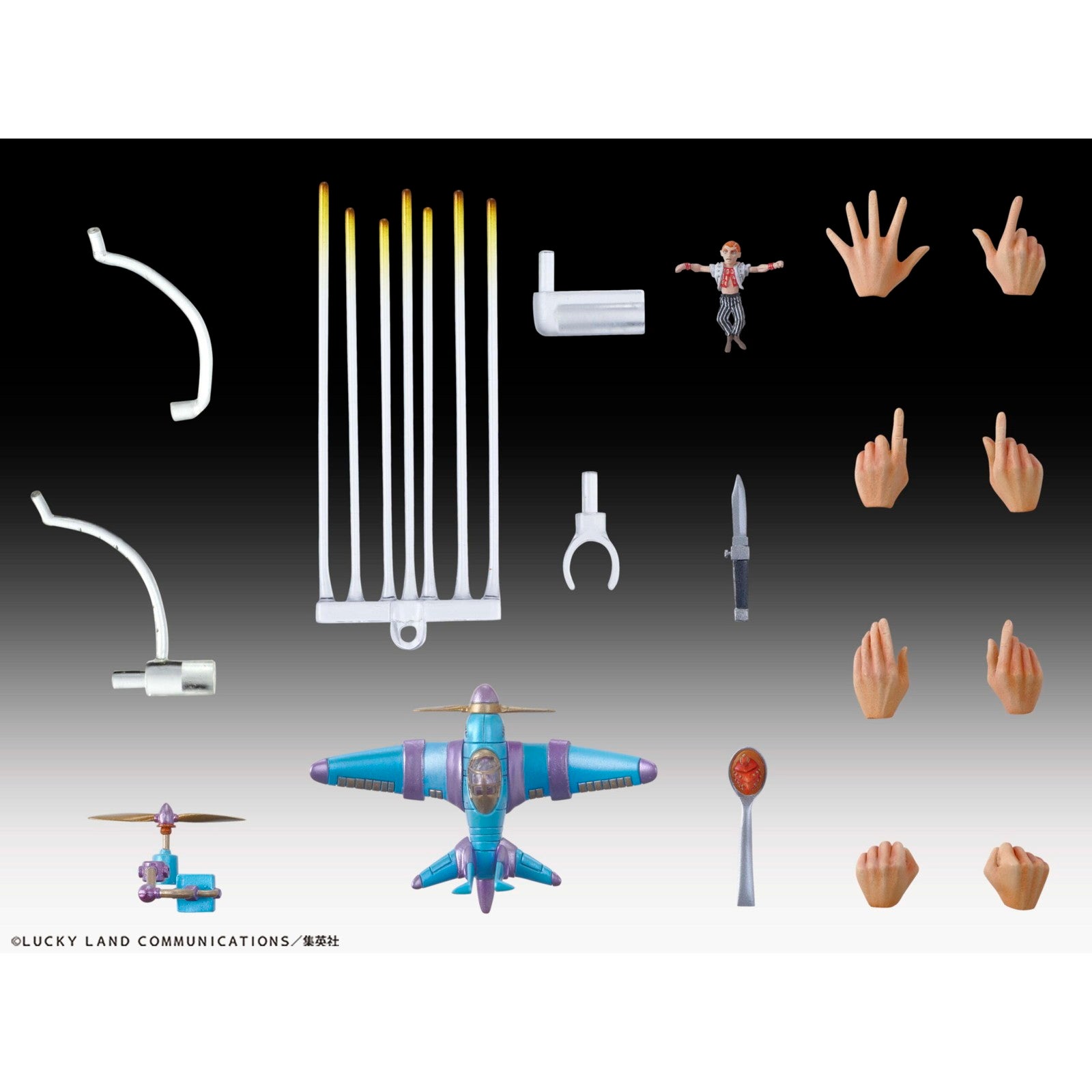 【新品】【お取り寄せ】[FIG] (再々販) 超像可動 ナランチャ・ギルガ&As(エアロスミス) ジョジョの奇妙な冒険 第五部 完成品 可動フィギュア メディコス・エンタテインメント(20251218)