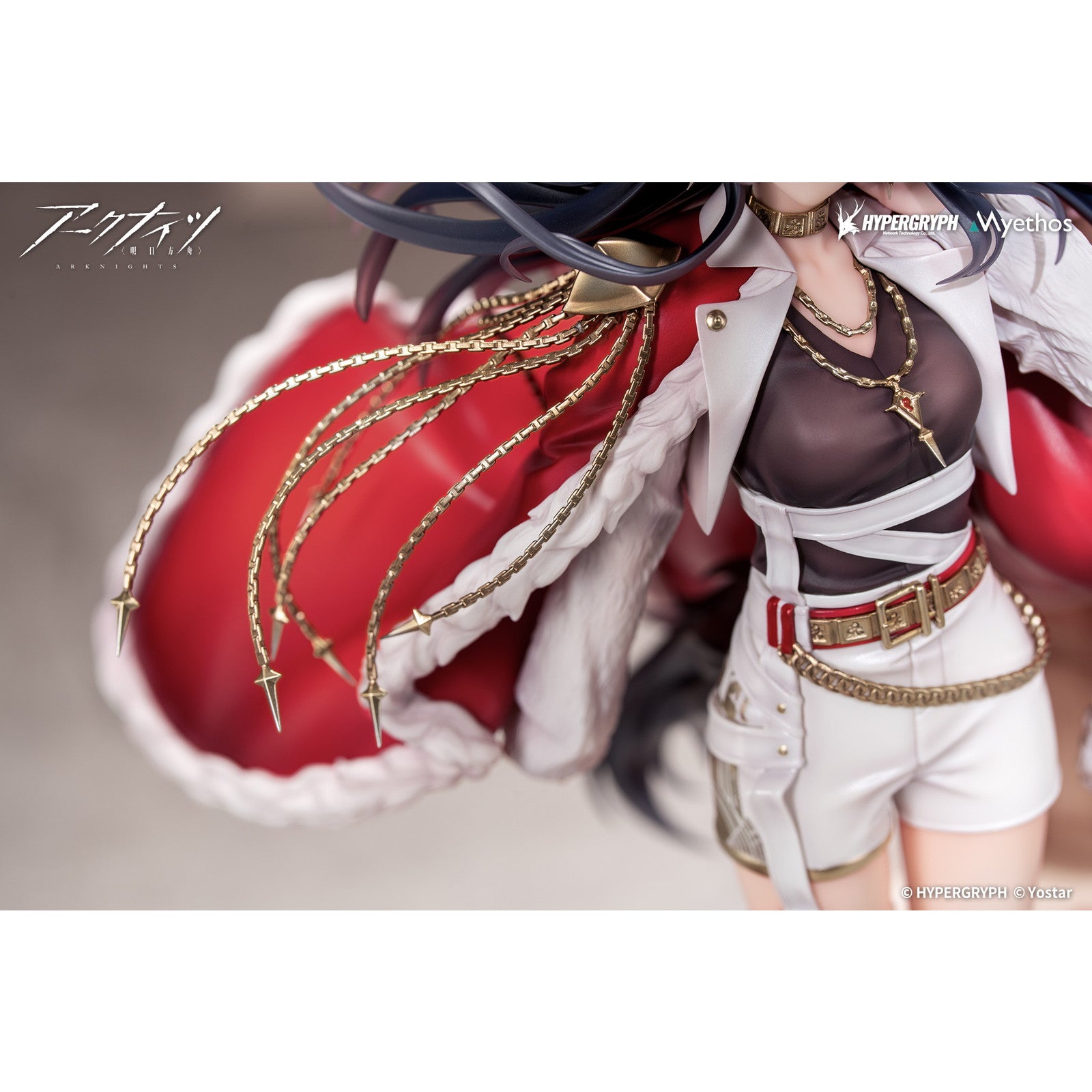 【新品即納】[FIG] アクリルキーチャーム付属 血掟テキサス 遺君VER. アークナイツ 1/7 完成品 フィギュア Myethos(ミートス)(20260430)