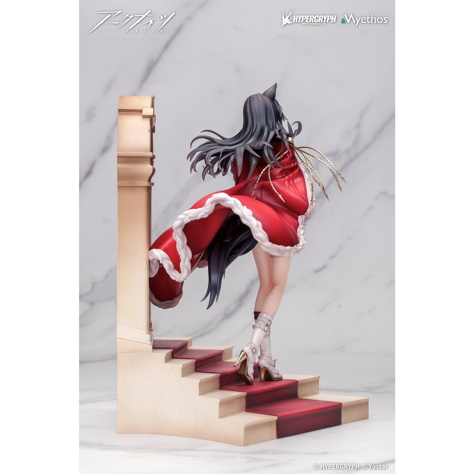 【新品即納】[FIG] アクリルキーチャーム付属 血掟テキサス 遺君VER. アークナイツ 1/7 完成品 フィギュア Myethos(ミートス)(20260430)