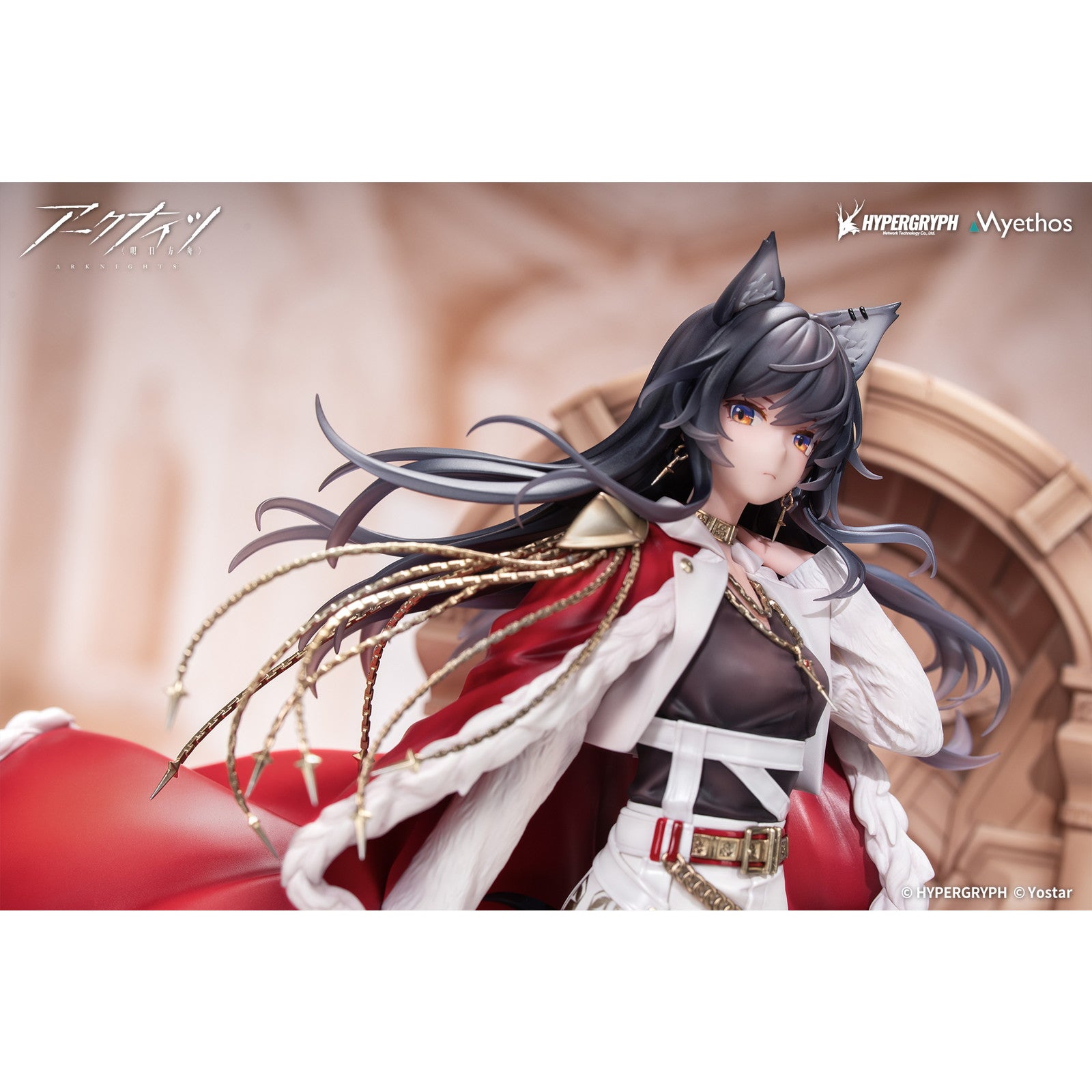 【新品即納】[FIG] アクリルキーチャーム付属 血掟テキサス 遺君VER. アークナイツ 1/7 完成品 フィギュア Myethos(ミートス)(20260430)
