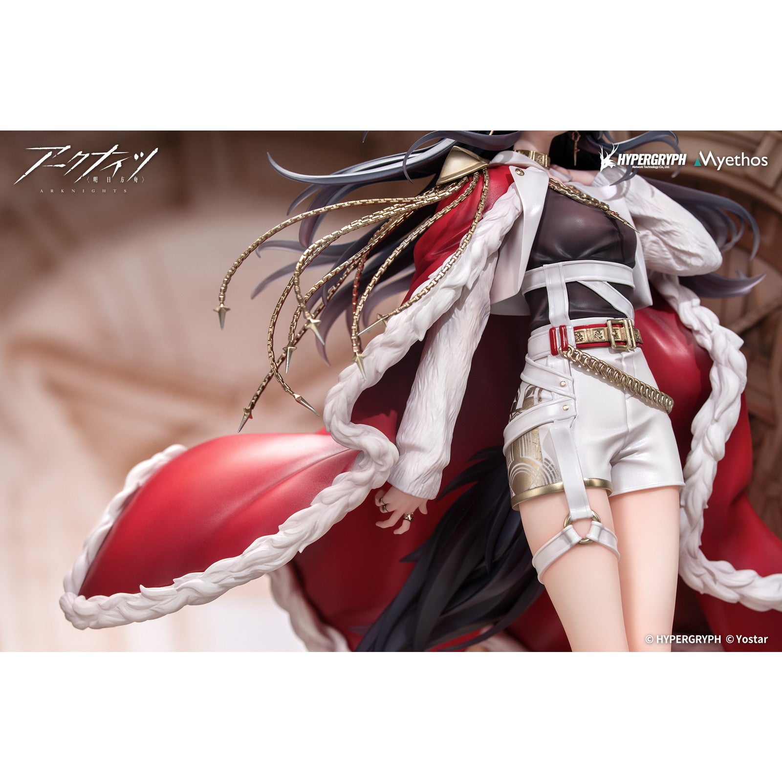 【新品即納】[FIG] アクリルキーチャーム付属 血掟テキサス 遺君VER. アークナイツ 1/7 完成品 フィギュア Myethos(ミートス)(20260430)