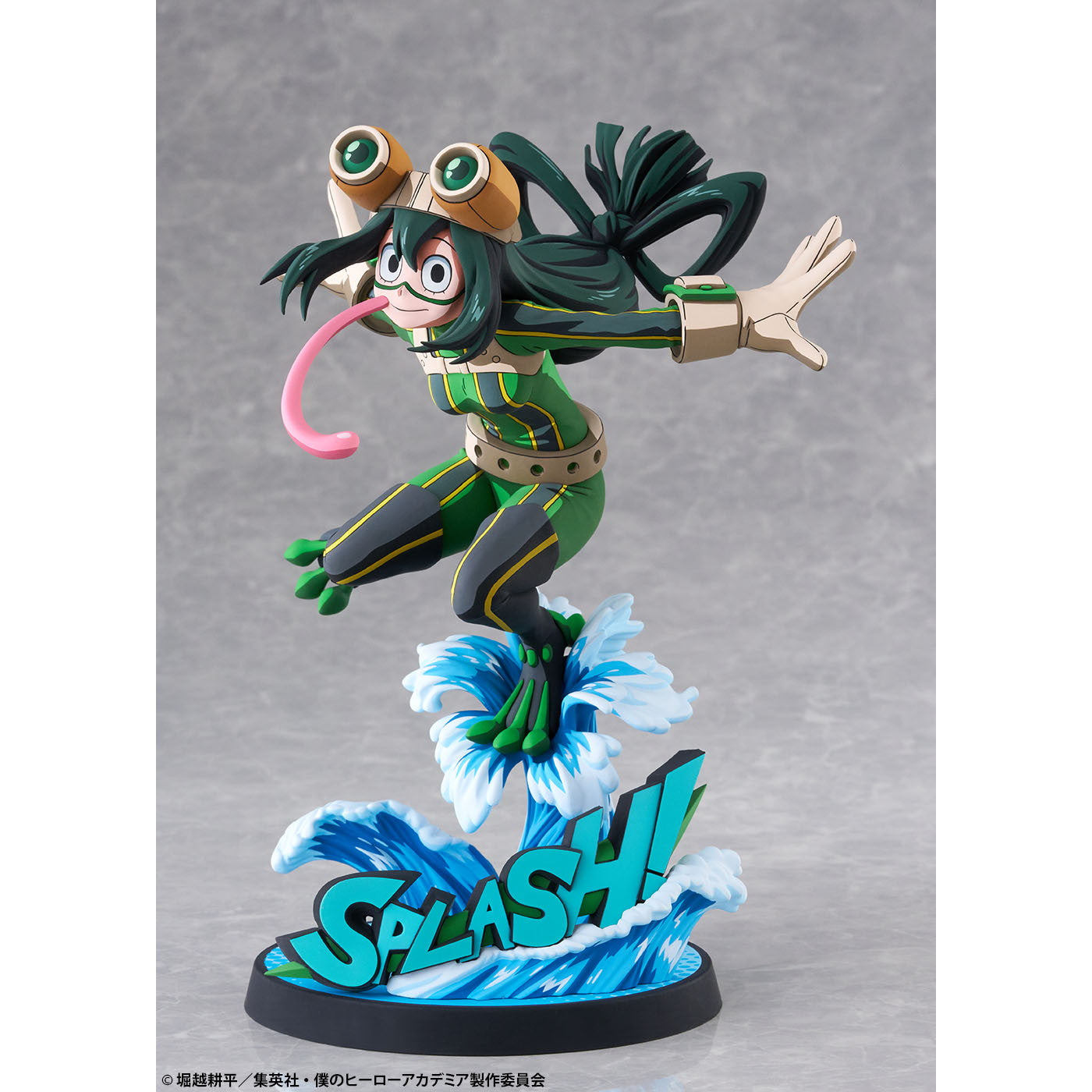 【新品即納】[FIG] 蛙吹梅雨(あすいつゆ) ヒーロースーツ 二次元化Ver. 僕のヒーローアカデミア 1/8 完成品 フィギュア(BF213) タカラトミー(20260131)