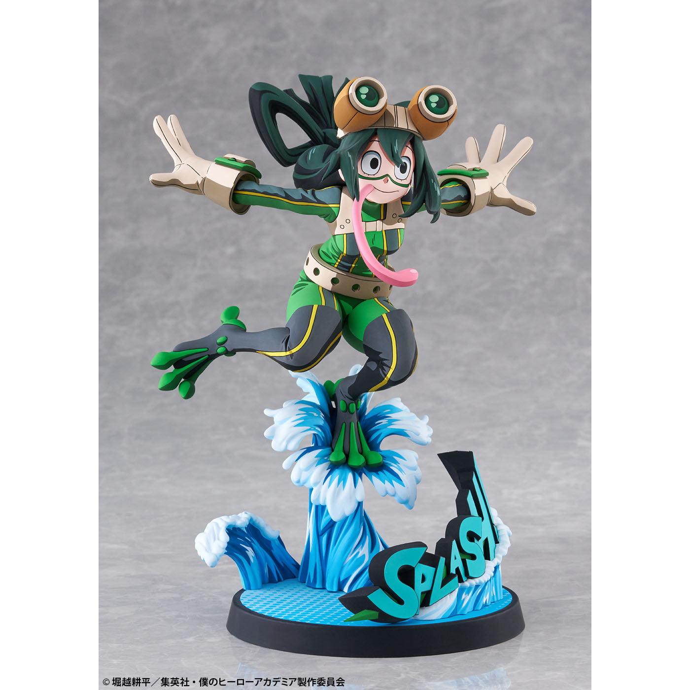 【新品即納】[FIG] 蛙吹梅雨(あすいつゆ) ヒーロースーツ 二次元化Ver. 僕のヒーローアカデミア 1/8 完成品 フィギュア(BF213) タカラトミー(20260131)