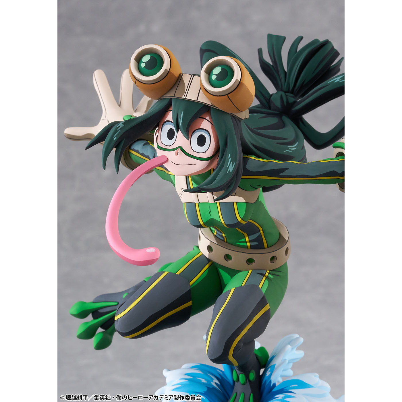 【新品即納】[FIG] 蛙吹梅雨(あすいつゆ) ヒーロースーツ 二次元化Ver. 僕のヒーローアカデミア 1/8 完成品 フィギュア(BF213) タカラトミー(20260131)