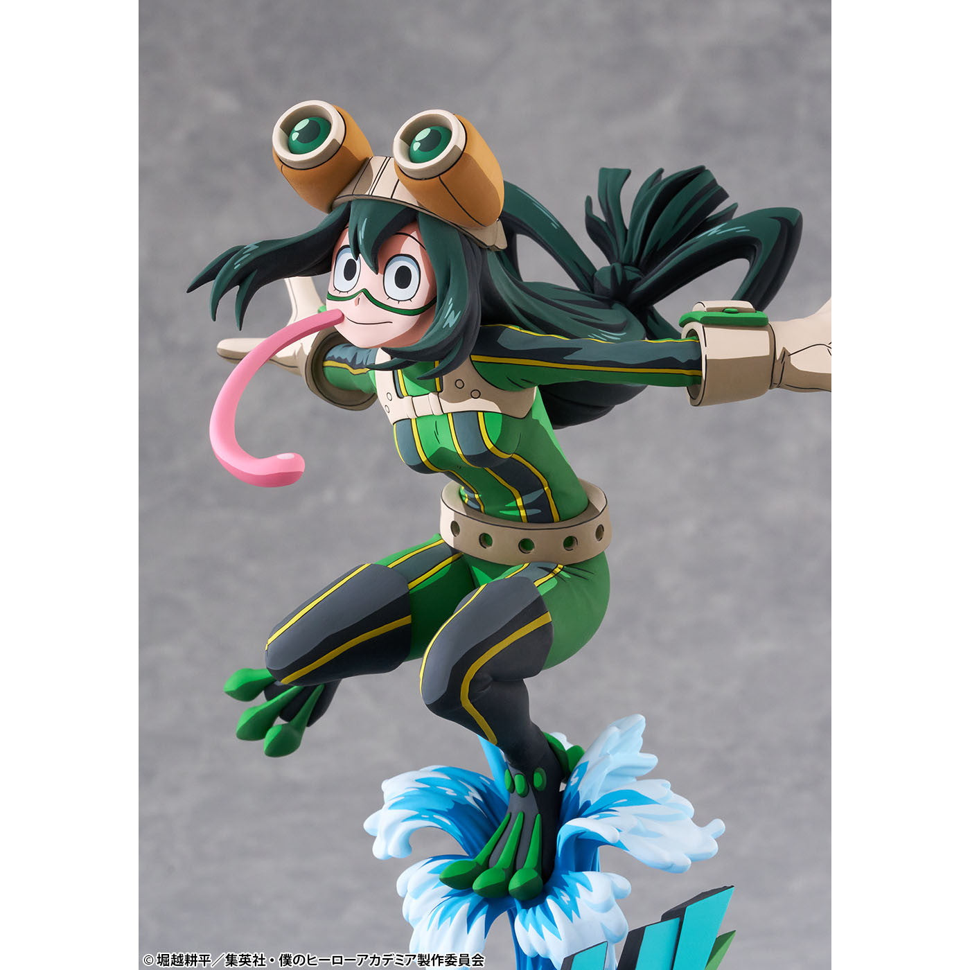 【新品即納】[FIG] 蛙吹梅雨(あすいつゆ) ヒーロースーツ 二次元化Ver. 僕のヒーローアカデミア 1/8 完成品 フィギュア(BF213) タカラトミー(20260131)