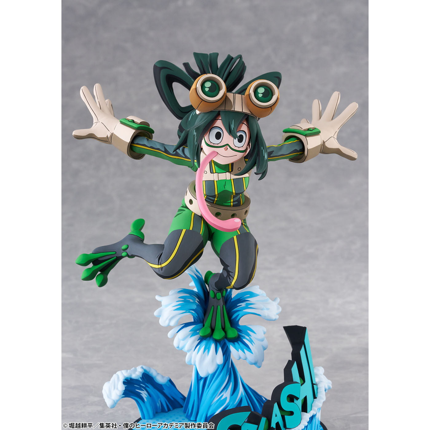 【新品即納】[FIG] 蛙吹梅雨(あすいつゆ) ヒーロースーツ 二次元化Ver. 僕のヒーローアカデミア 1/8 完成品 フィギュア(BF213) タカラトミー(20260131)