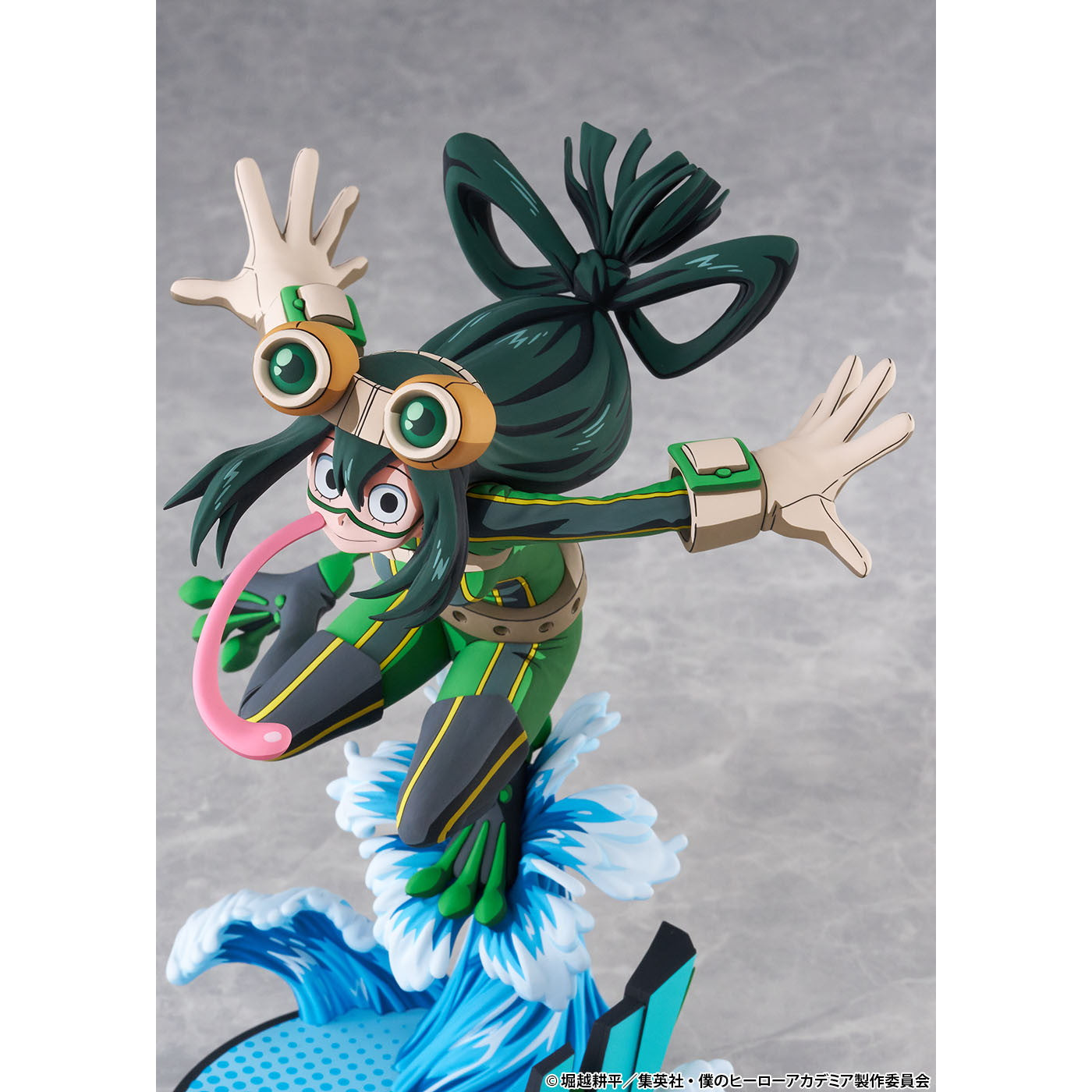 【新品即納】[FIG] 蛙吹梅雨(あすいつゆ) ヒーロースーツ 二次元化Ver. 僕のヒーローアカデミア 1/8 完成品 フィギュア(BF213) タカラトミー(20260131)