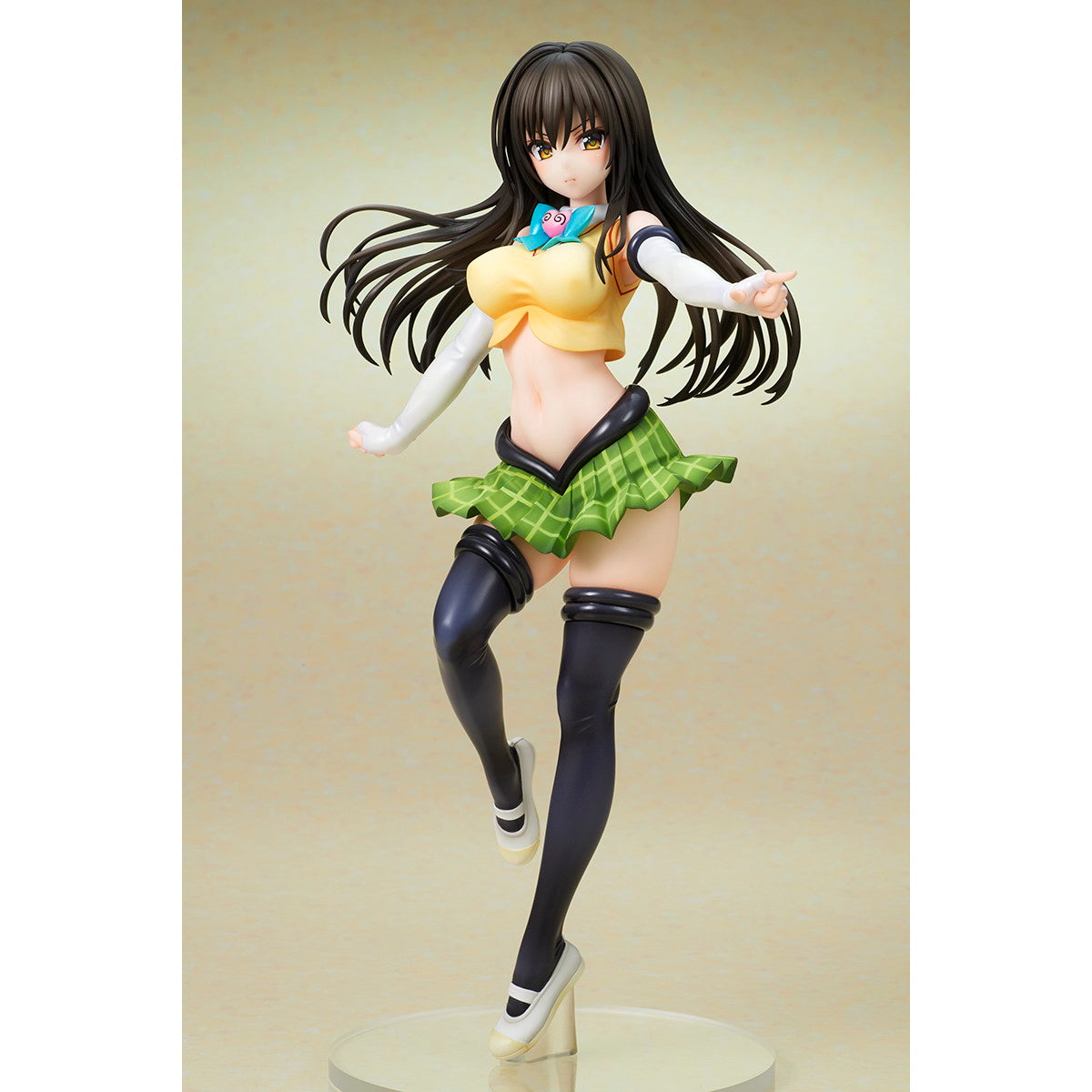 【新品即納】[FIG] 古手川唯(こてがわゆい) アレンジ制服版 To LOVEる-とらぶる- ダークネス 1/7 完成品 フィギュア キューズQ(20260920)