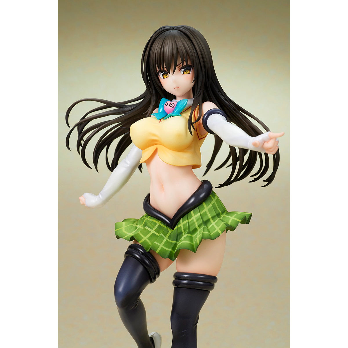 【新品即納】[FIG] 古手川唯(こてがわゆい) アレンジ制服版 To LOVEる-とらぶる- ダークネス 1/7 完成品 フィギュア キューズQ(20260920)