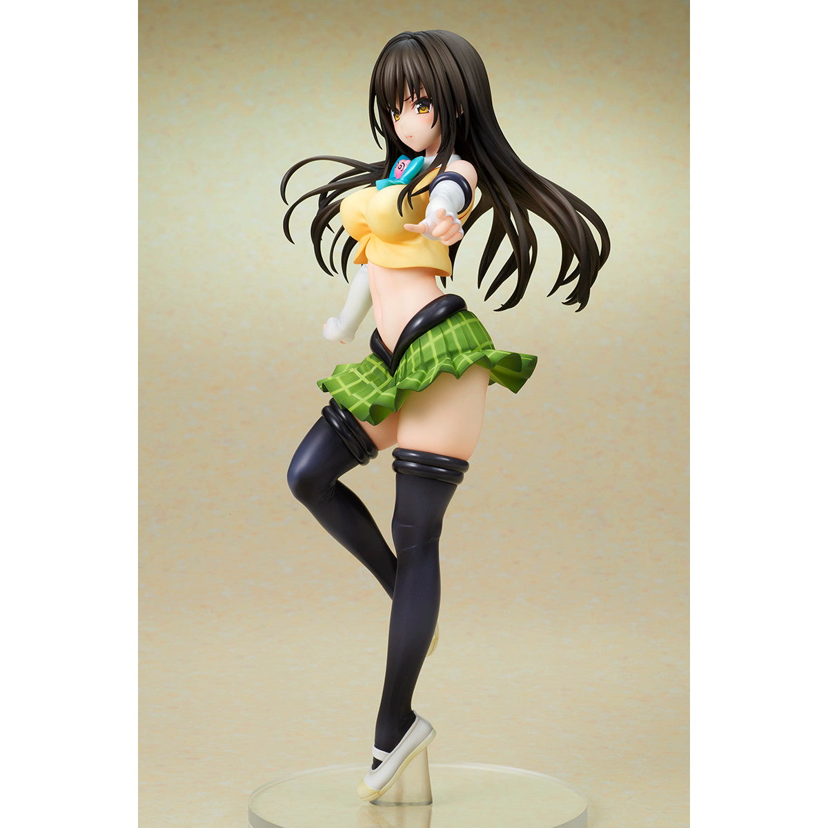 【新品即納】[FIG] 古手川唯(こてがわゆい) アレンジ制服版 To LOVEる-とらぶる- ダークネス 1/7 完成品 フィギュア キューズQ(20260920)