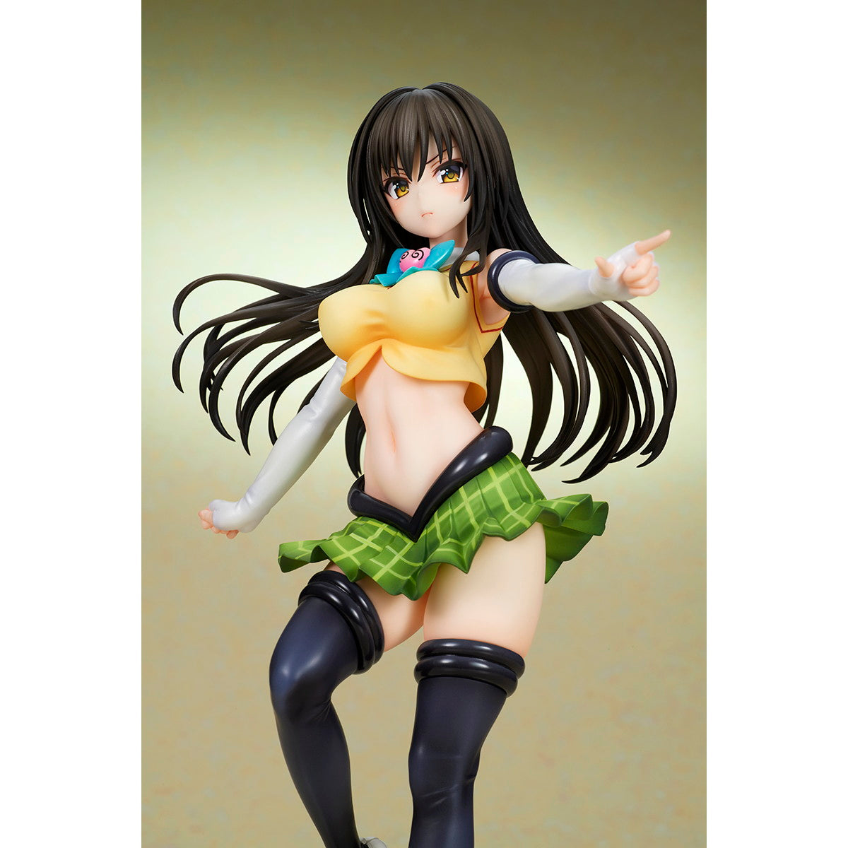 【新品即納】[FIG] 古手川唯(こてがわゆい) アレンジ制服版 To LOVEる-とらぶる- ダークネス 1/7 完成品 フィギュア キューズQ(20260920)