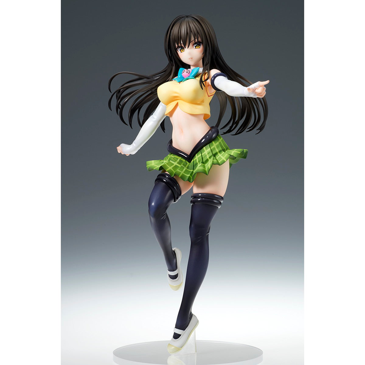 【新品即納】[FIG] 古手川唯(こてがわゆい) アレンジ制服版 To LOVEる-とらぶる- ダークネス 1/7 完成品 フィギュア キューズQ(20260920)