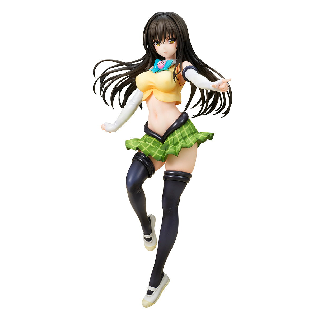 【新品即納】[FIG] 古手川唯(こてがわゆい) アレンジ制服版 To LOVEる-とらぶる- ダークネス 1/7 完成品 フィギュア キューズQ(20260920)