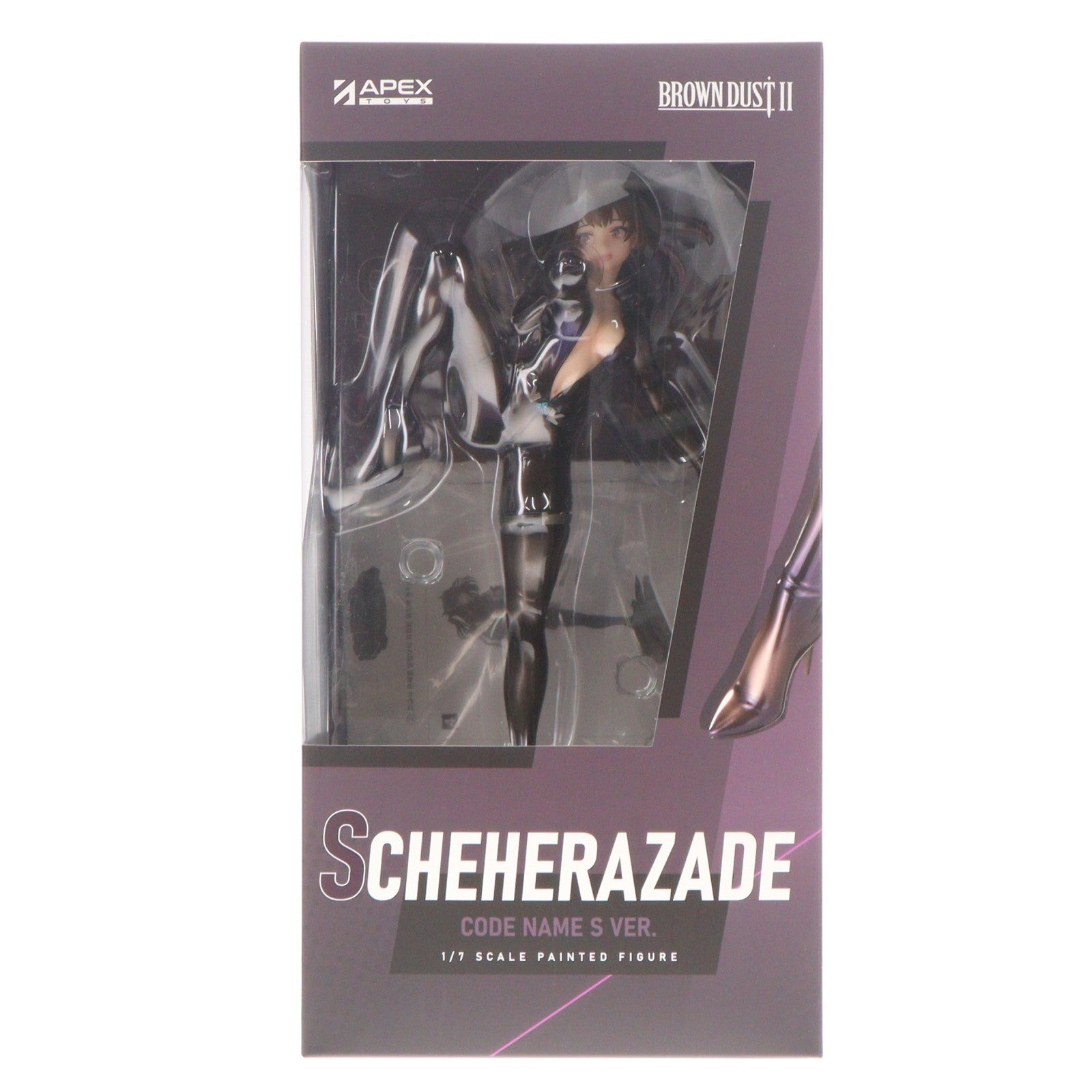 【中古即納】[FIG] レンチキュラーカード無し シェラザード コードネームS ver. アクリル展示ケース付きスペシャル版 ブラウンダスト2 1/7 完成品 フィギュア APEX(エーペックス)(20260531)