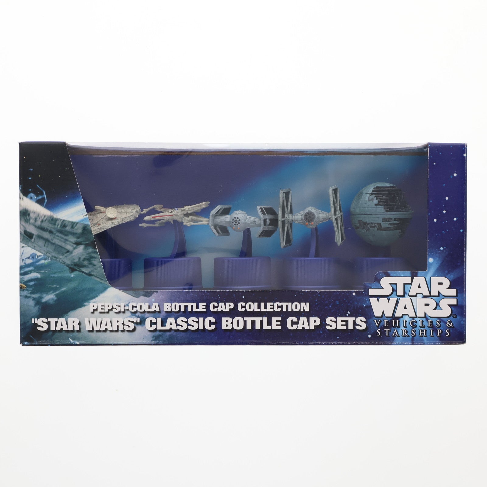 【中古即納】[FIG] ペプシコーラ ボトルキャップコレクション STAR WARS CLASSIC BOTTLE CAP SET(スター・ウォーズ クラシックボトルキャップセット) No.9 STAR WARS(スター・ウォーズ) VEHICLES&STARSHIPS(ビークル&スターシップ) 完成品 フィギュア ペプシ(20020730)