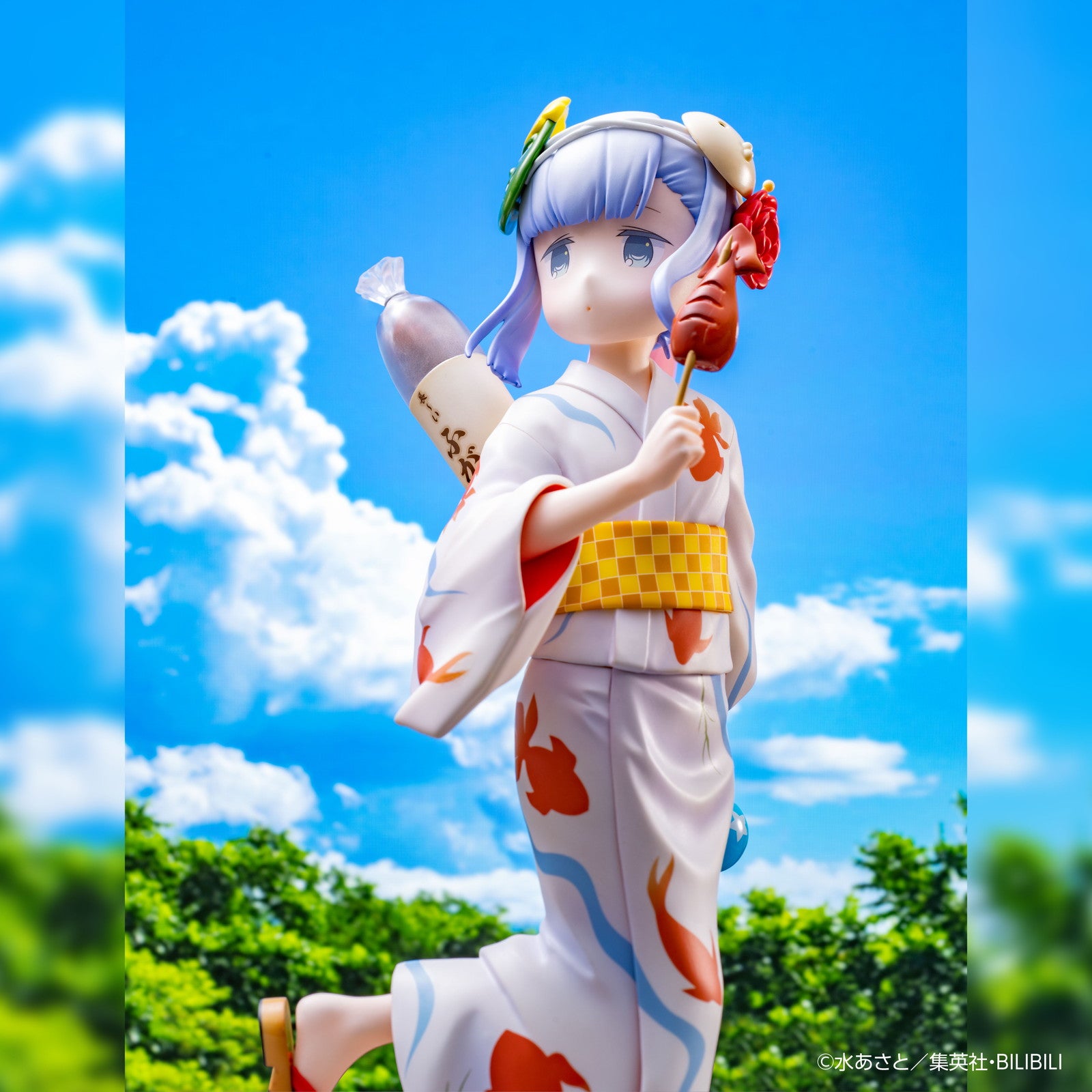 【新品即納】[FIG] 『阿波連さんははかれない』阿波連れいな(浴衣Ver.)(あはれんれいな) 1/6 完成品 フィギュア(Figu-012) ゼロジーアクト(20251231)