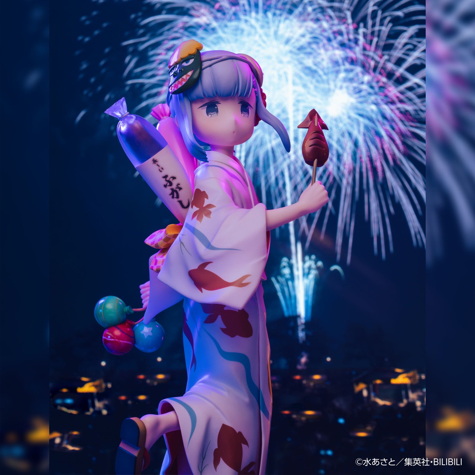 【新品即納】[FIG] 『阿波連さんははかれない』阿波連れいな(浴衣Ver.)(あはれんれいな) 1/6 完成品 フィギュア(Figu-012) ゼロジーアクト(20251231)