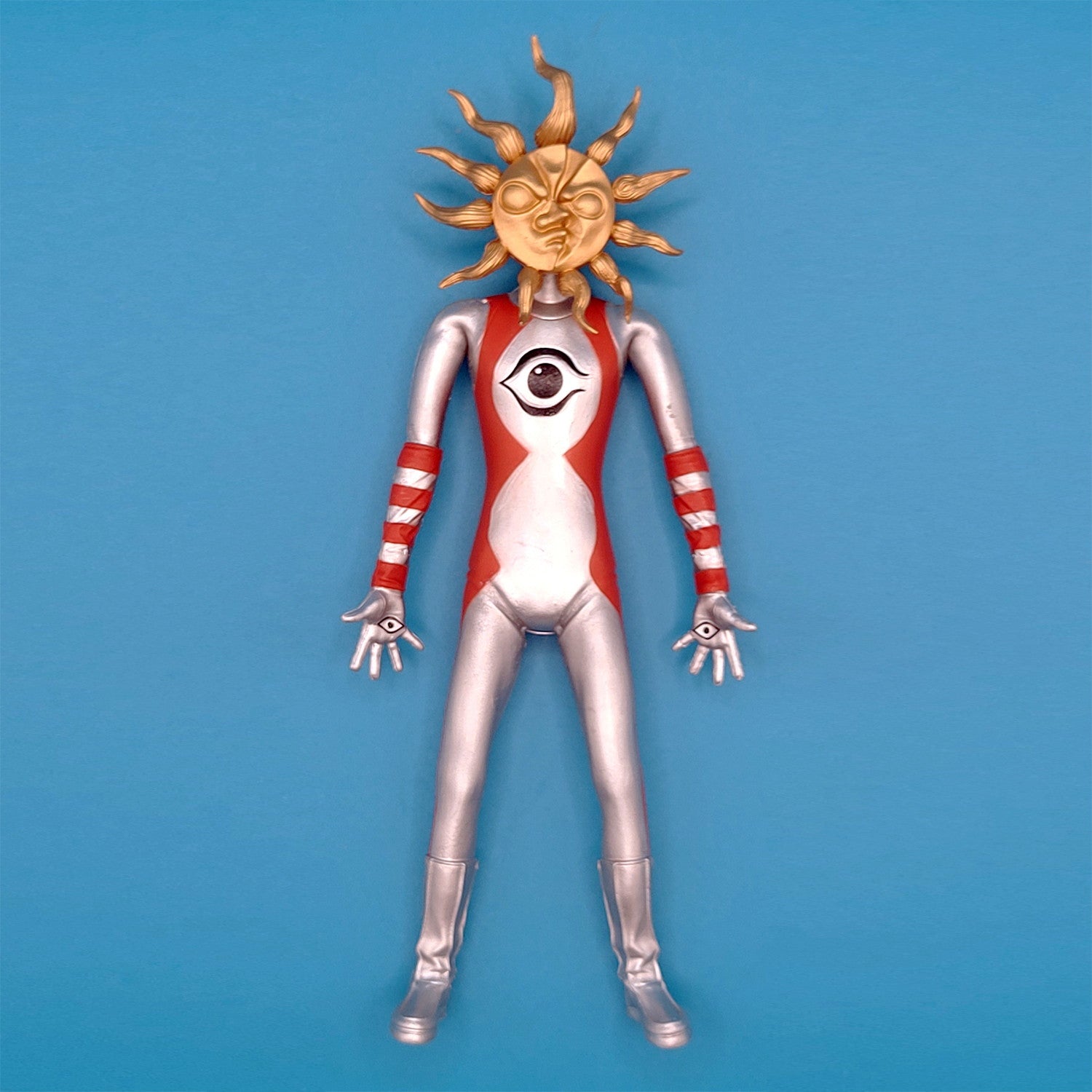 【中古即納】[FIG] 「タローマン」ベンダブルアクションフィギュア TAROMAN(タローマン) 岡本太郎式特撮活劇 完成品 海洋堂高知/南国堂(20251022)