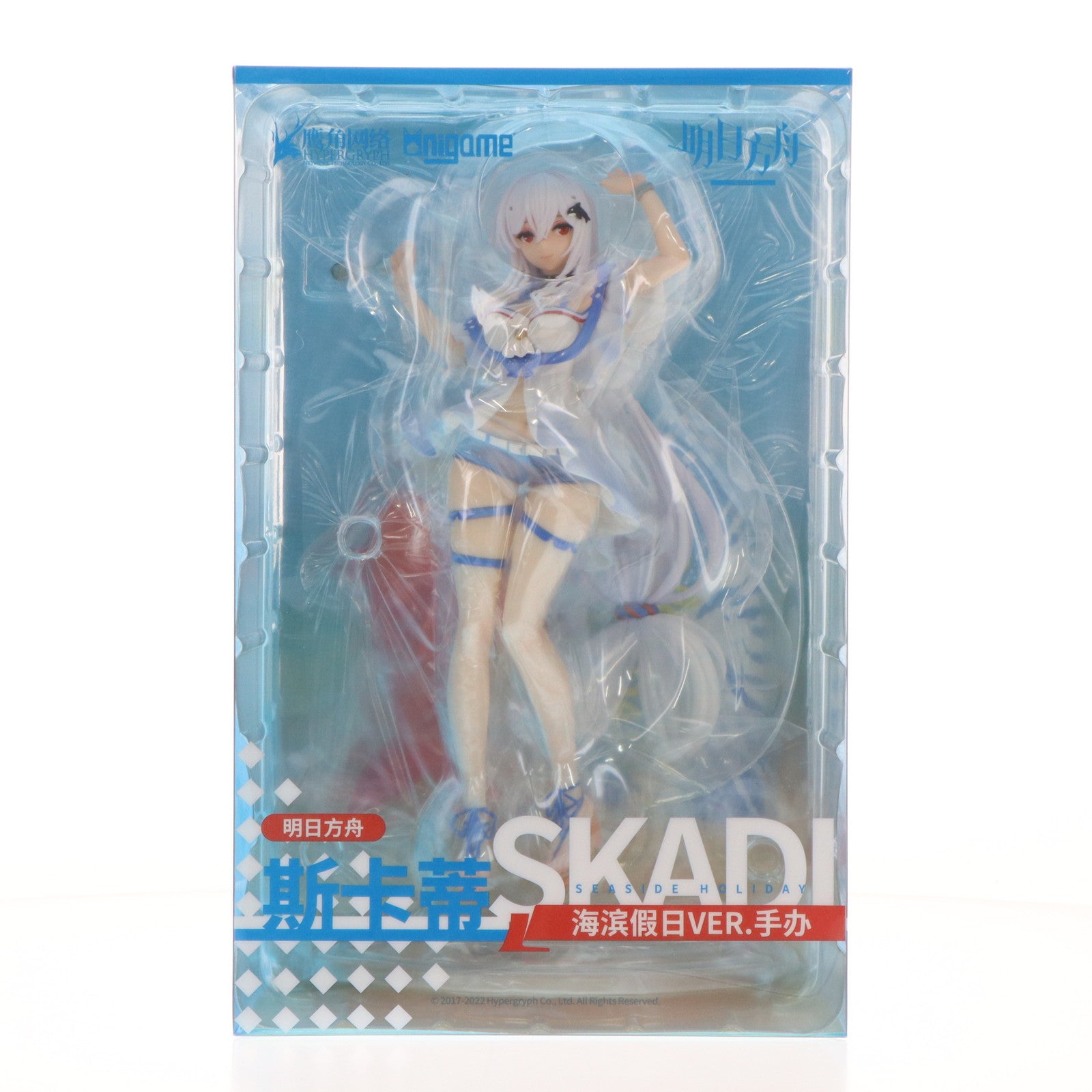 【中古即納】[FIG] bilibili限定特典無し スカジ ウェーブライダーWR04 Ver. アークナイツ 1/7 完成品 フィギュア AniGame(アニゲーム)(20220630)