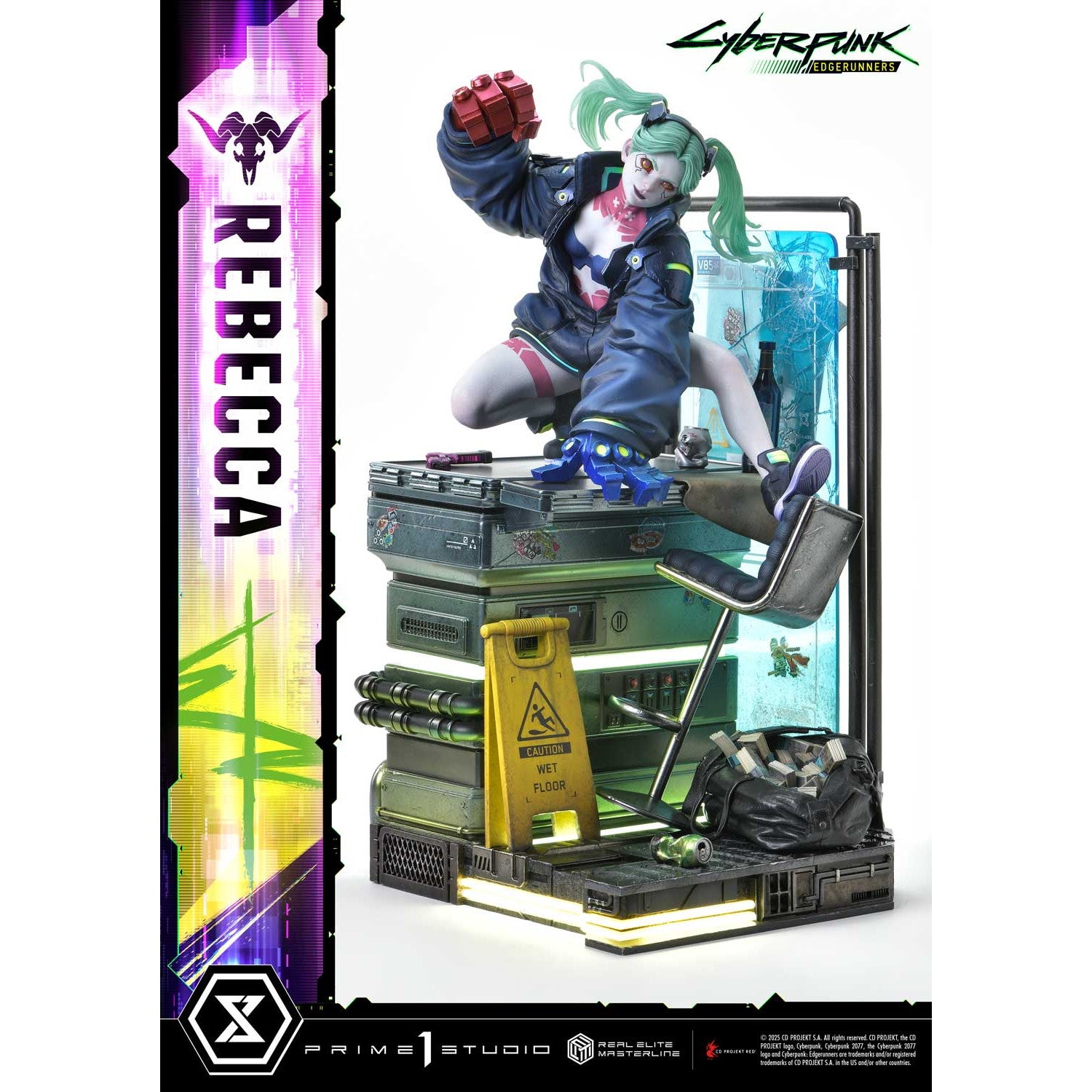 【予約安心出荷】[FIG] リアルエリートマスターライン レベッカ サイバーパンク:エッジランナーズ 1/4 完成品 フィギュア(REMCP-03) プライム1スタジオ(2026年12月)