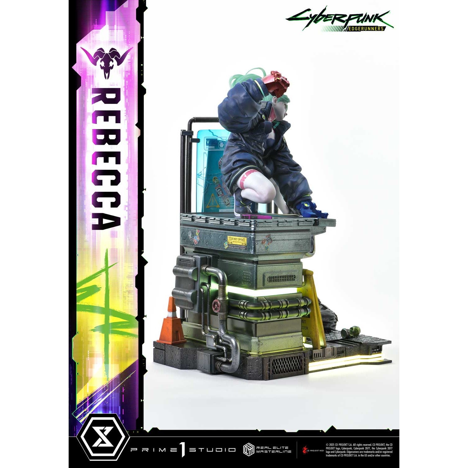 【予約安心出荷】[FIG] リアルエリートマスターライン レベッカ サイバーパンク:エッジランナーズ 1/4 完成品 フィギュア(REMCP-03) プライム1スタジオ(2026年12月)