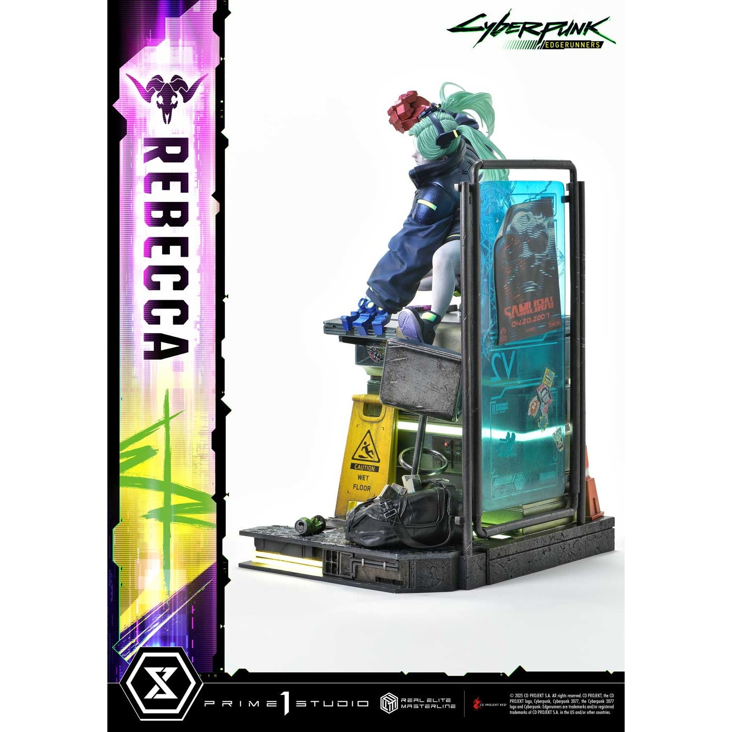 【予約安心出荷】[FIG] リアルエリートマスターライン レベッカ サイバーパンク:エッジランナーズ 1/4 完成品 フィギュア(REMCP-03) プライム1スタジオ(2026年12月)