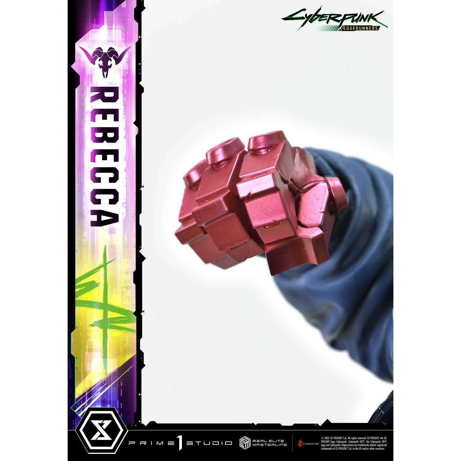 【予約安心出荷】[FIG] リアルエリートマスターライン レベッカ サイバーパンク:エッジランナーズ 1/4 完成品 フィギュア(REMCP-03) プライム1スタジオ(2026年12月)